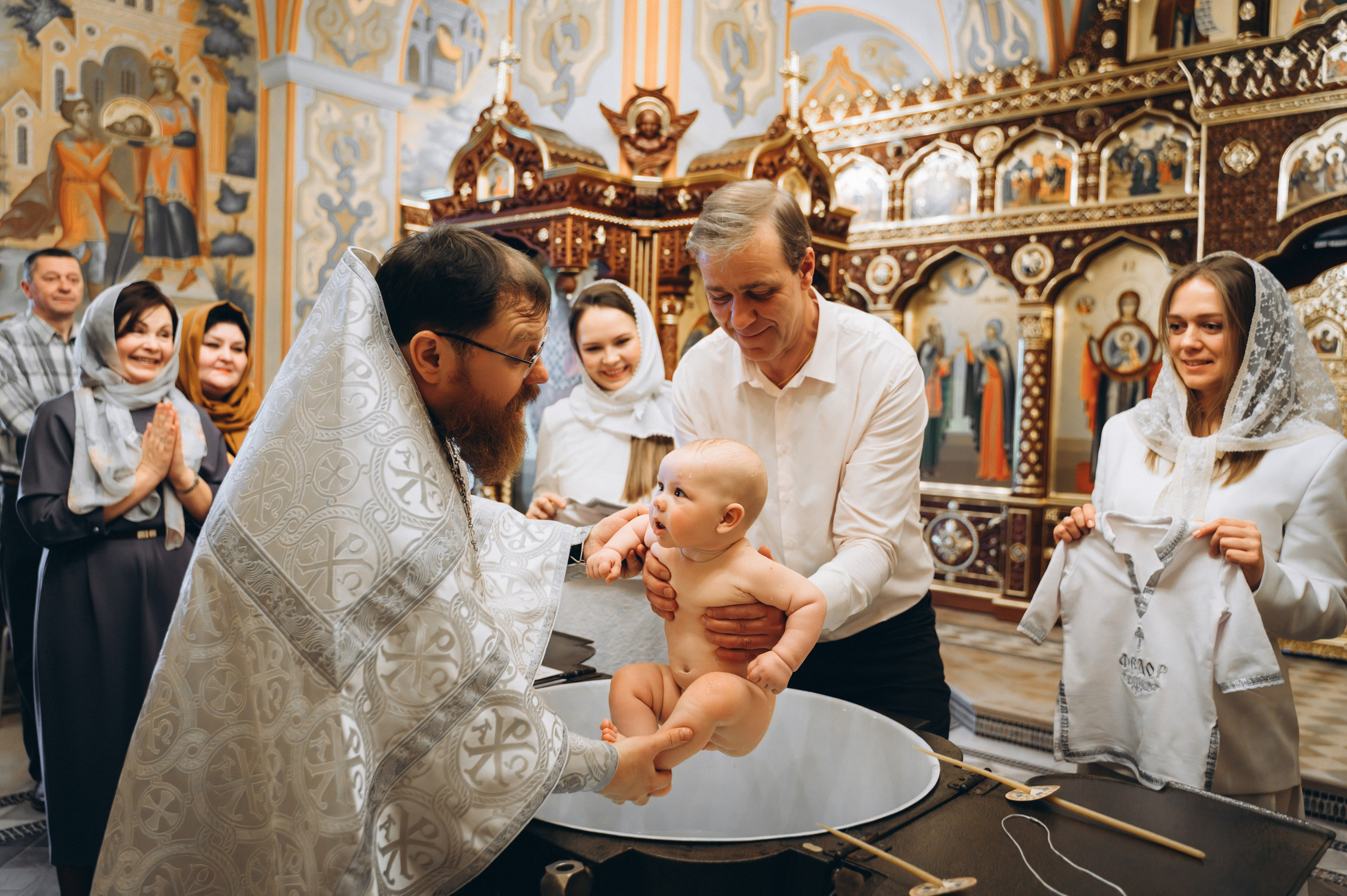 Крещение Фёдора (Храм Всех Святых) криптовый. Семейный фотограф в Минске Дарья Дреко