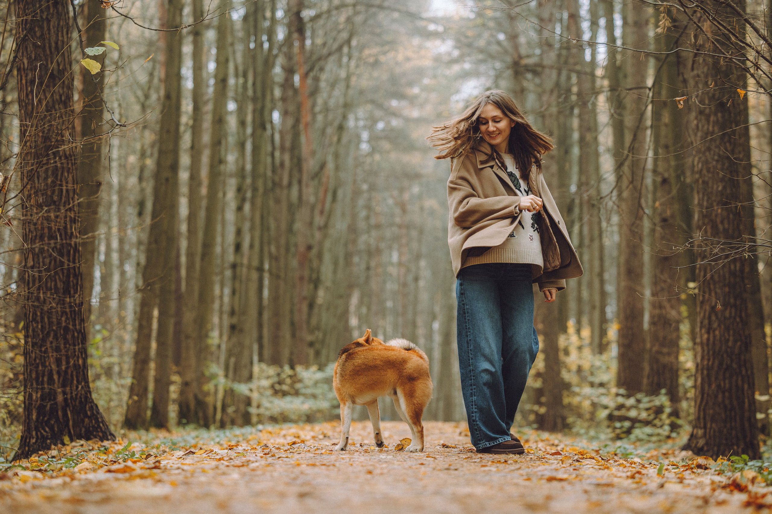 Настя, Юра и Скай
