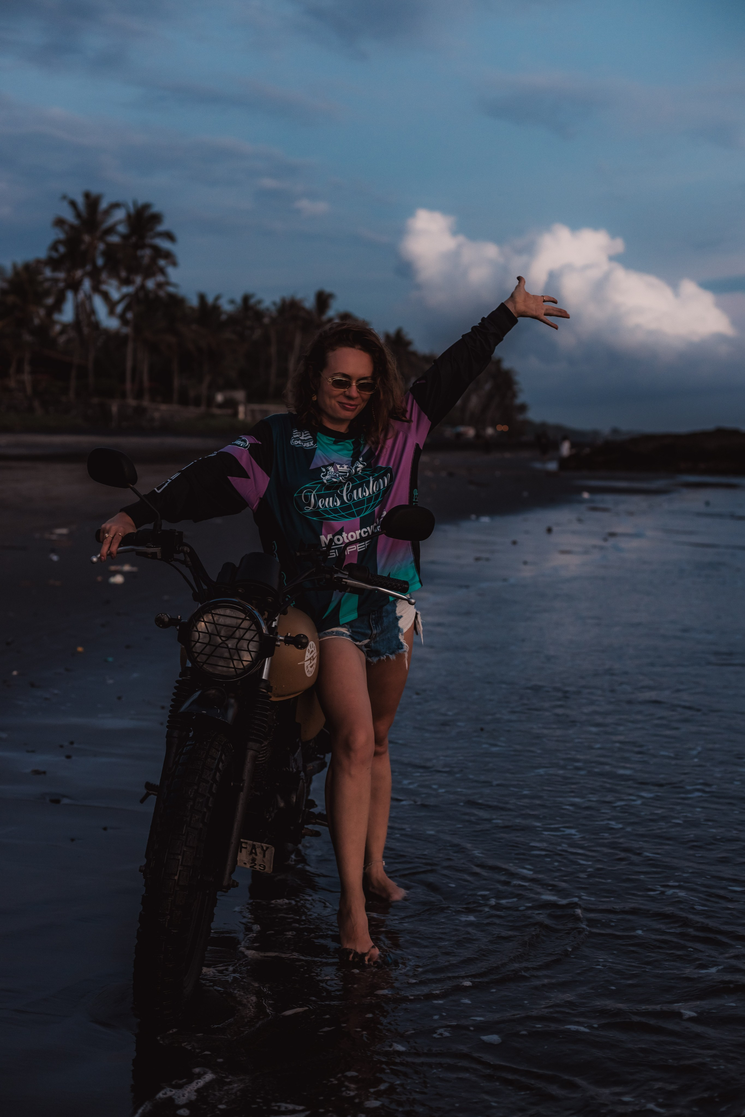 Moto babe. Mariam Bagdasaryan