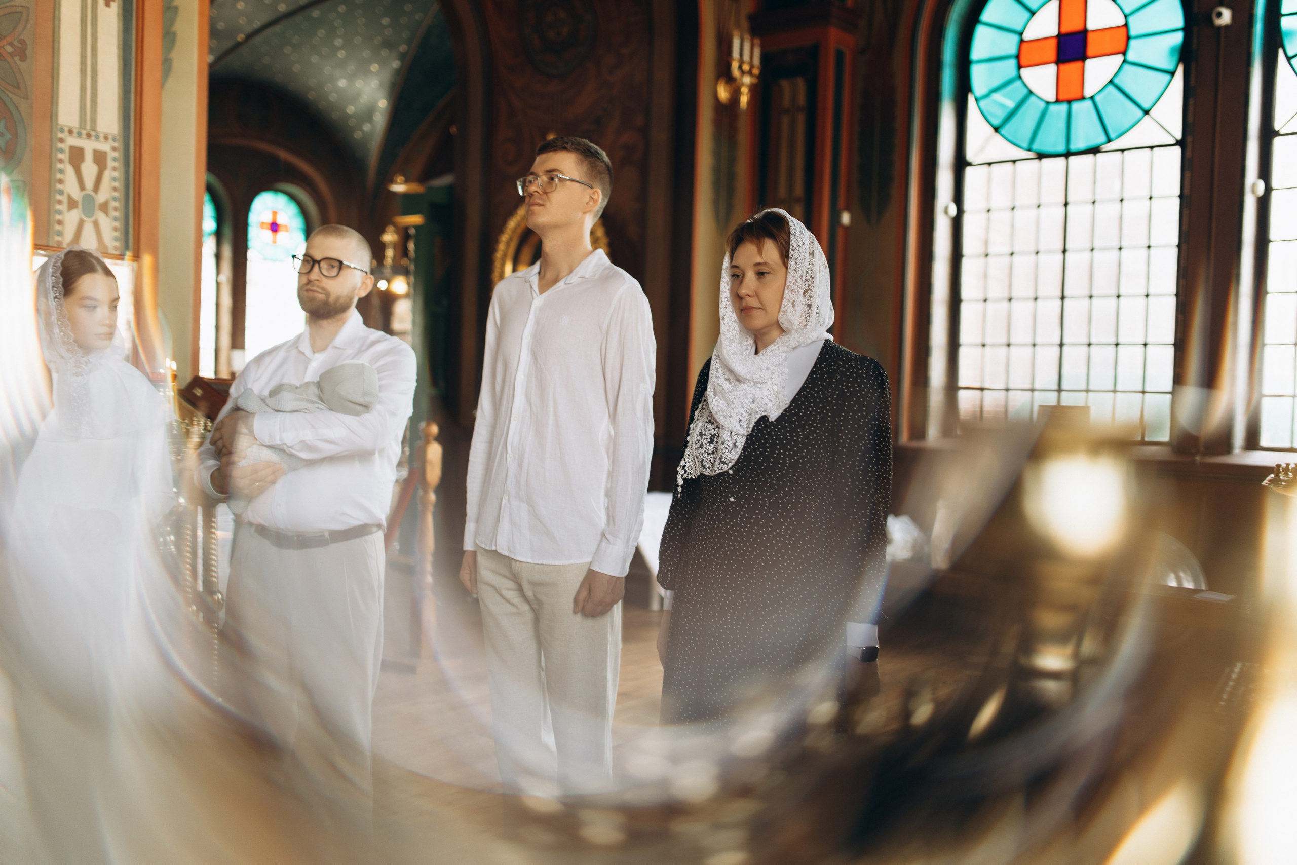 Крещение Лёвы. Самый теплый фотограф в Краснодаре Рябоконь Ксения