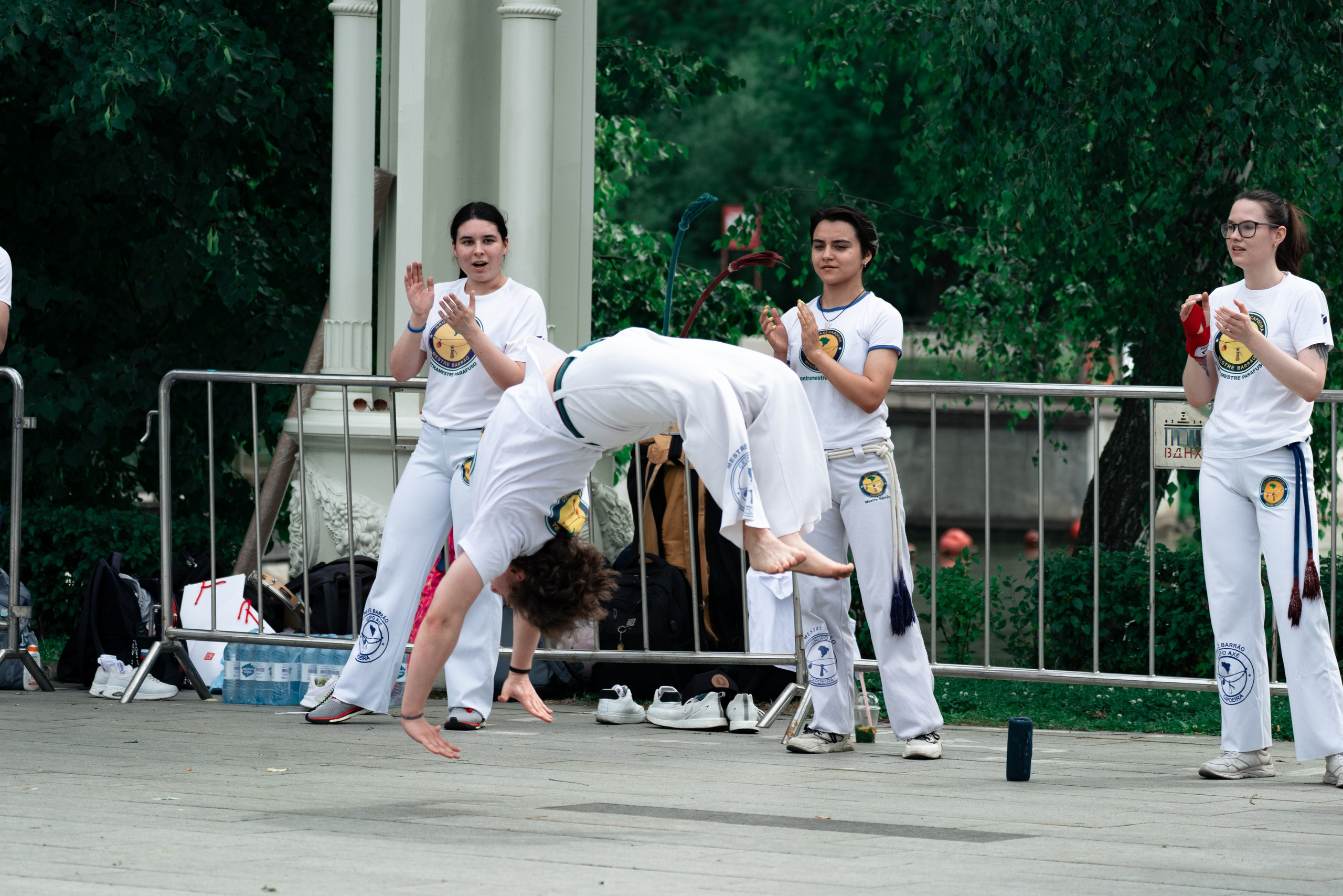 Открытый класс AXE Capoeira на фестивале неолимписких видов спорта на ВДНХ 2025 г:. Фотограф в Москве Ткаченко Владимир