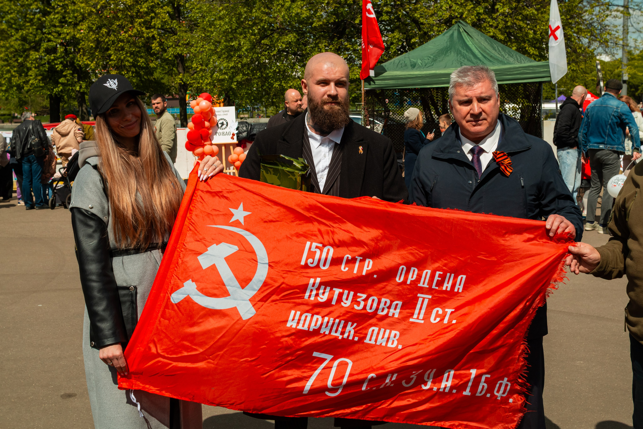 Репортаж с 9 мая 2025 года, День Победы! ВАО Москва. Фотограф Илья Варакин