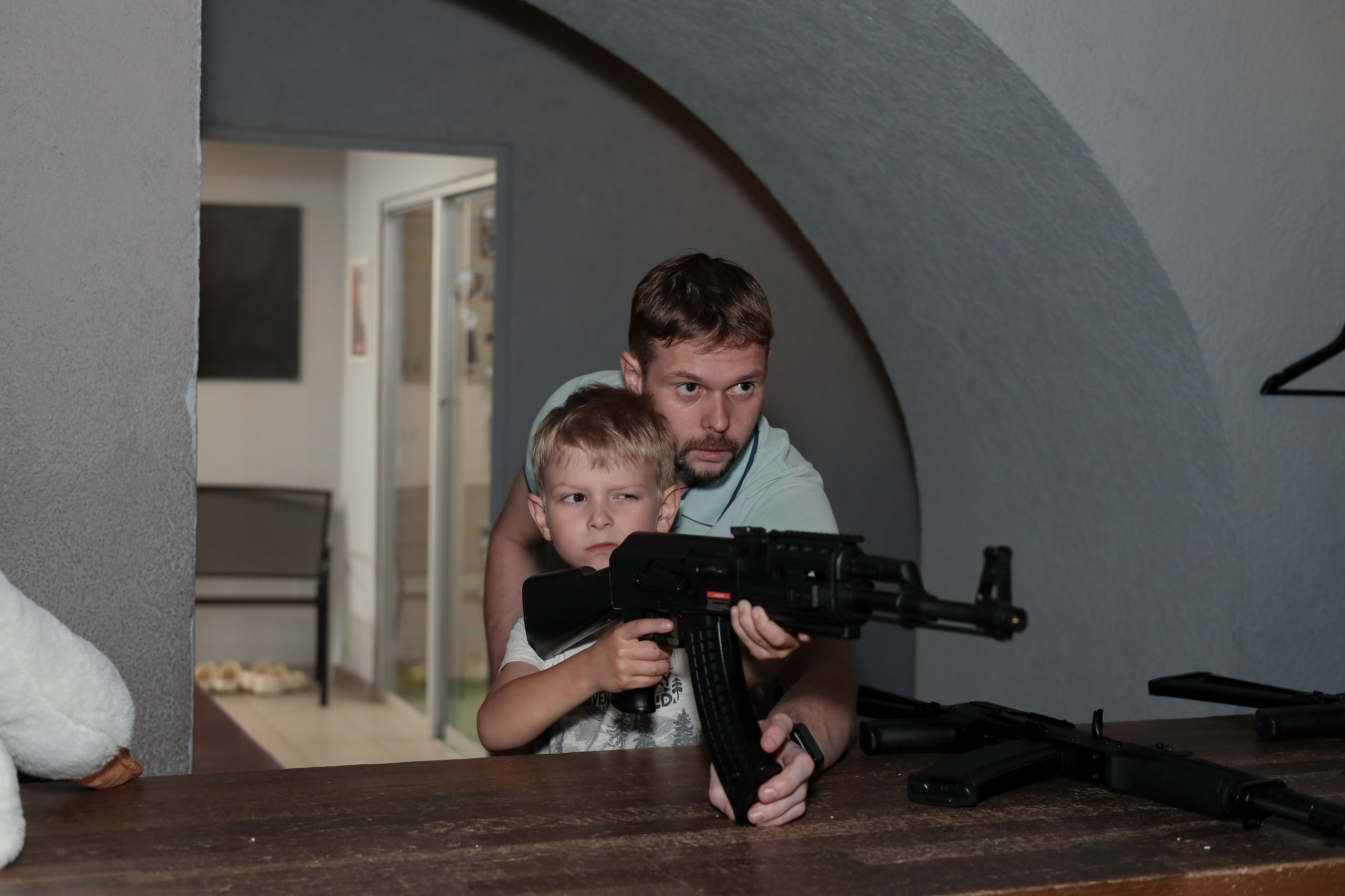 День рождение в стрелковом клубе. Фотограф Надршина Лилия