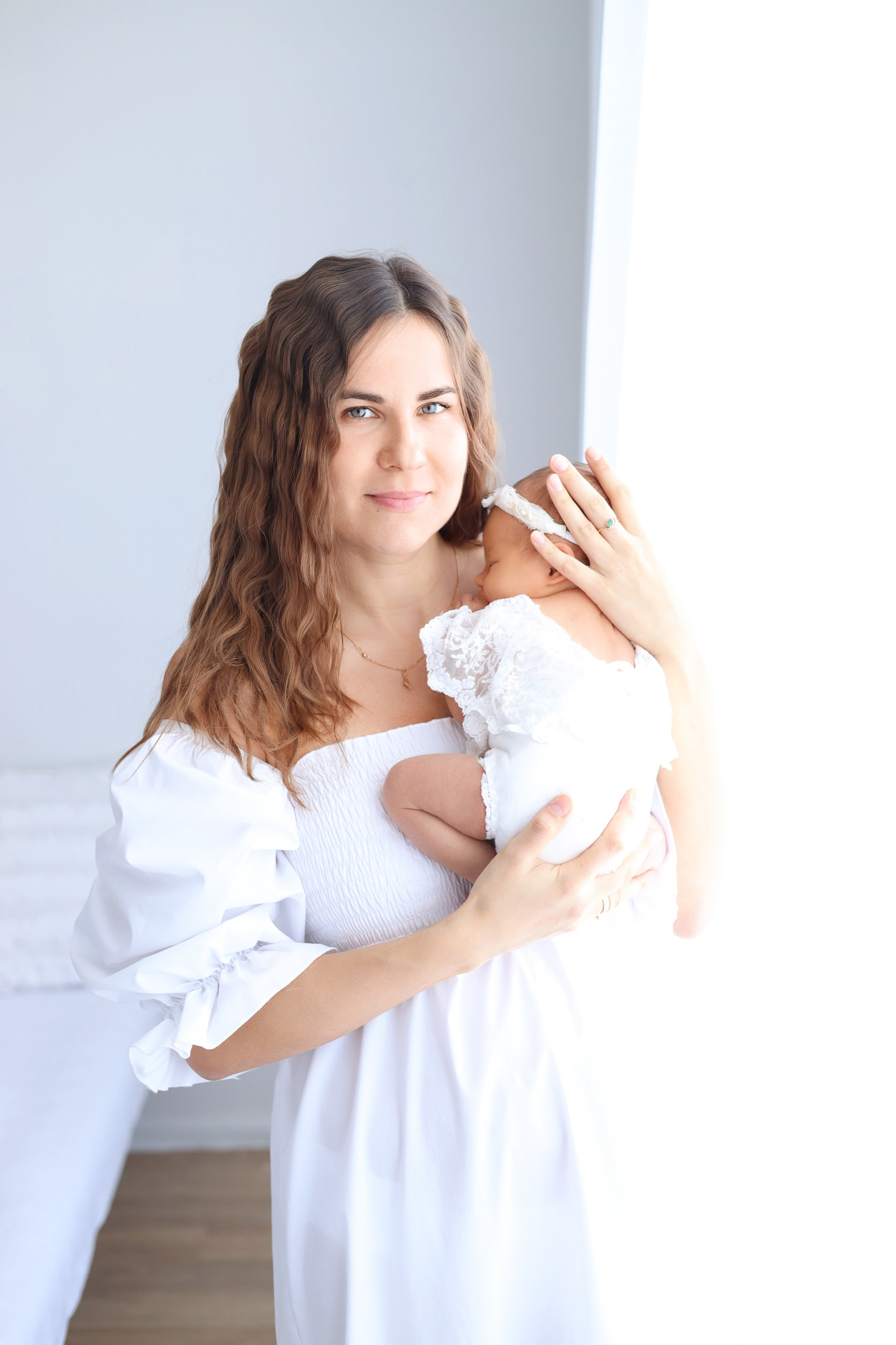 Ньюборн съемка Авроры, максимальный пакет. Фотограф новорожденных Москва. Ньюборн фотограф Москва