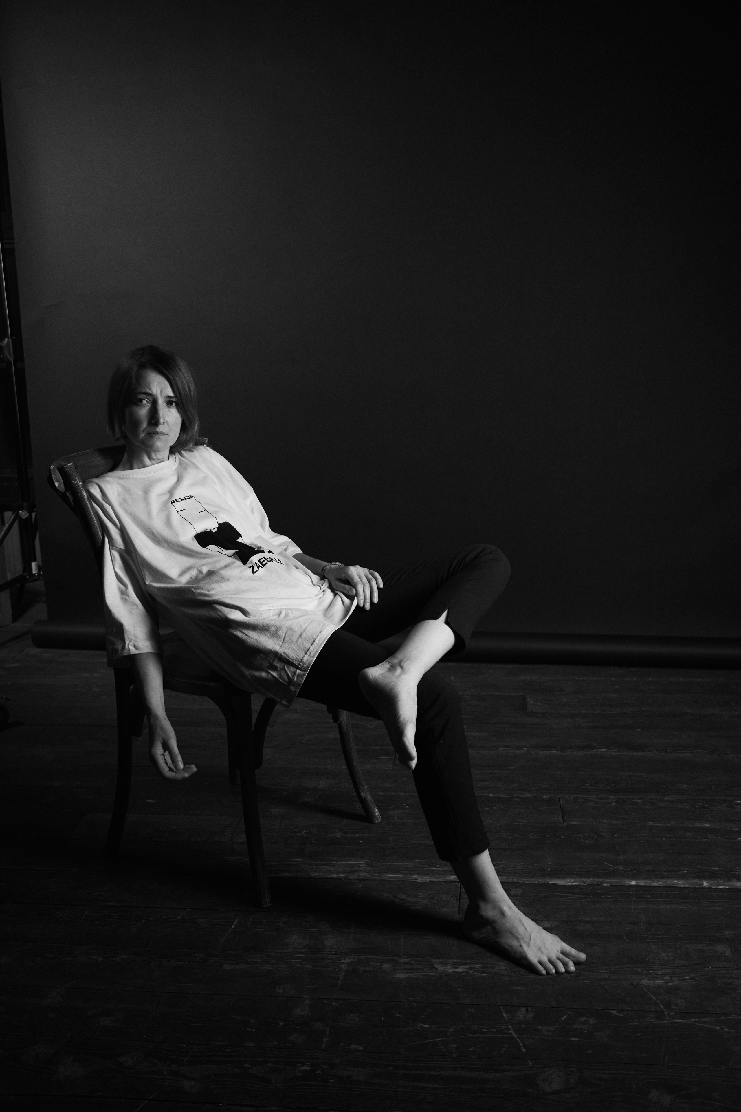 Женский портрет — фотосессия в студии. Анна Потявина. Фотограф Москва