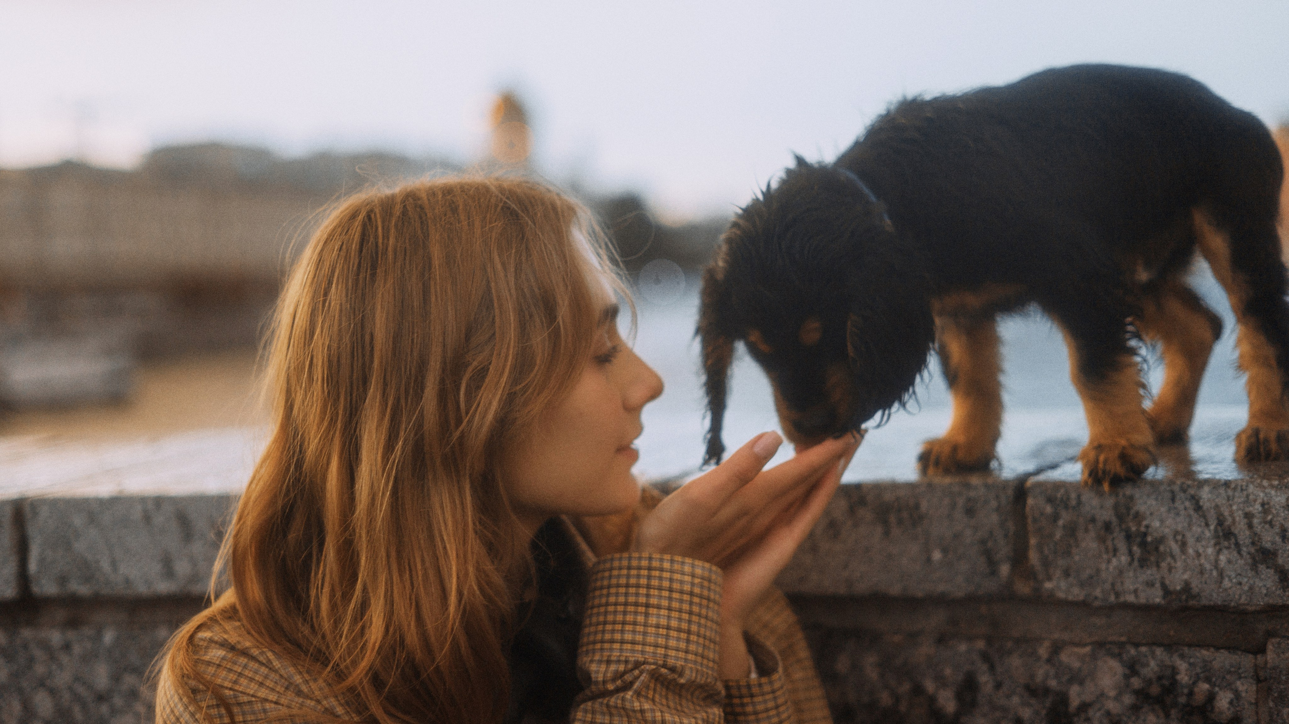 Аня и Ривер. Фотограф-анималист Богданова Полина