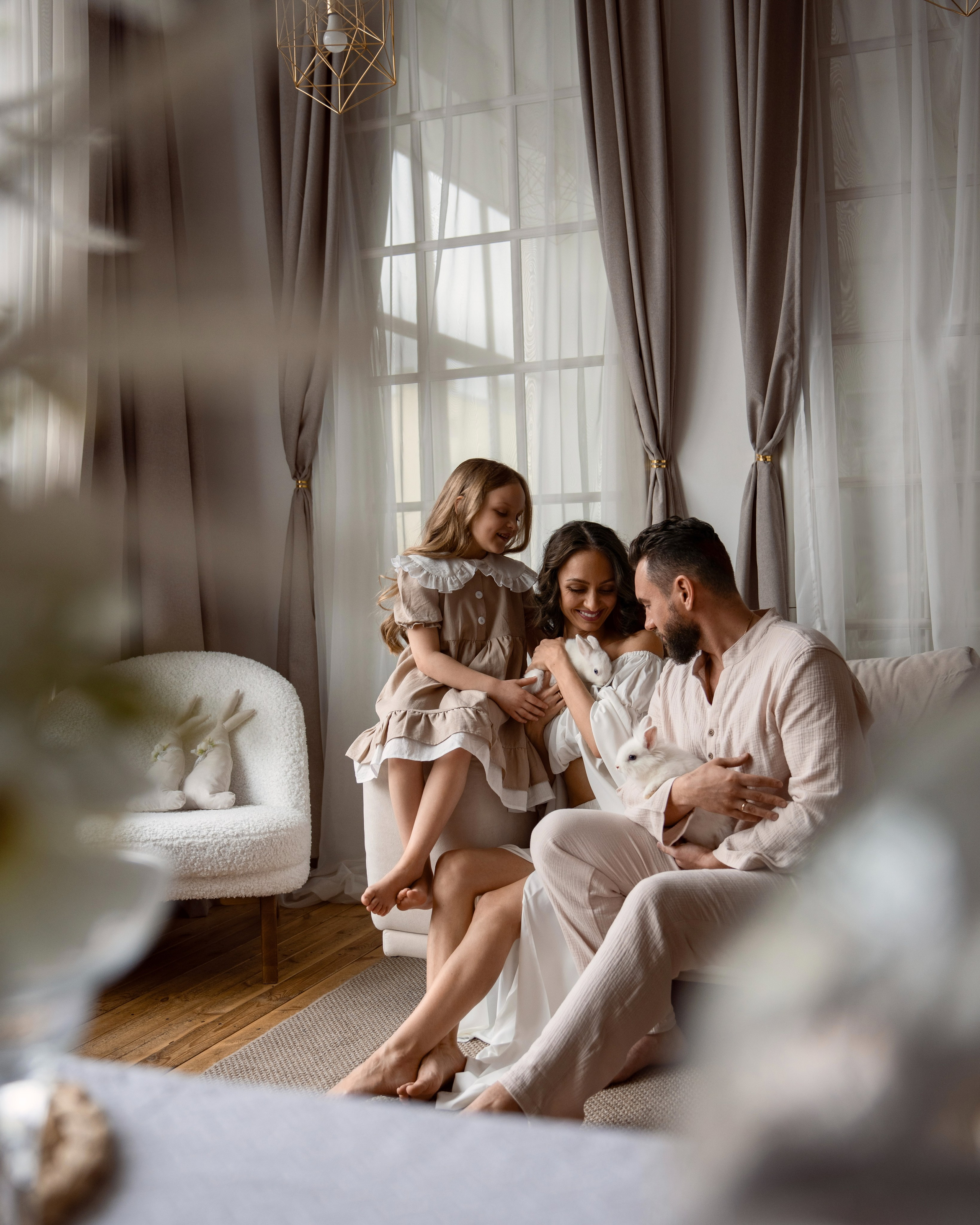 Семейная студийная съемка. Семейный и портретный фотограф в Санкт-Петербурге Татьяна Гримоть