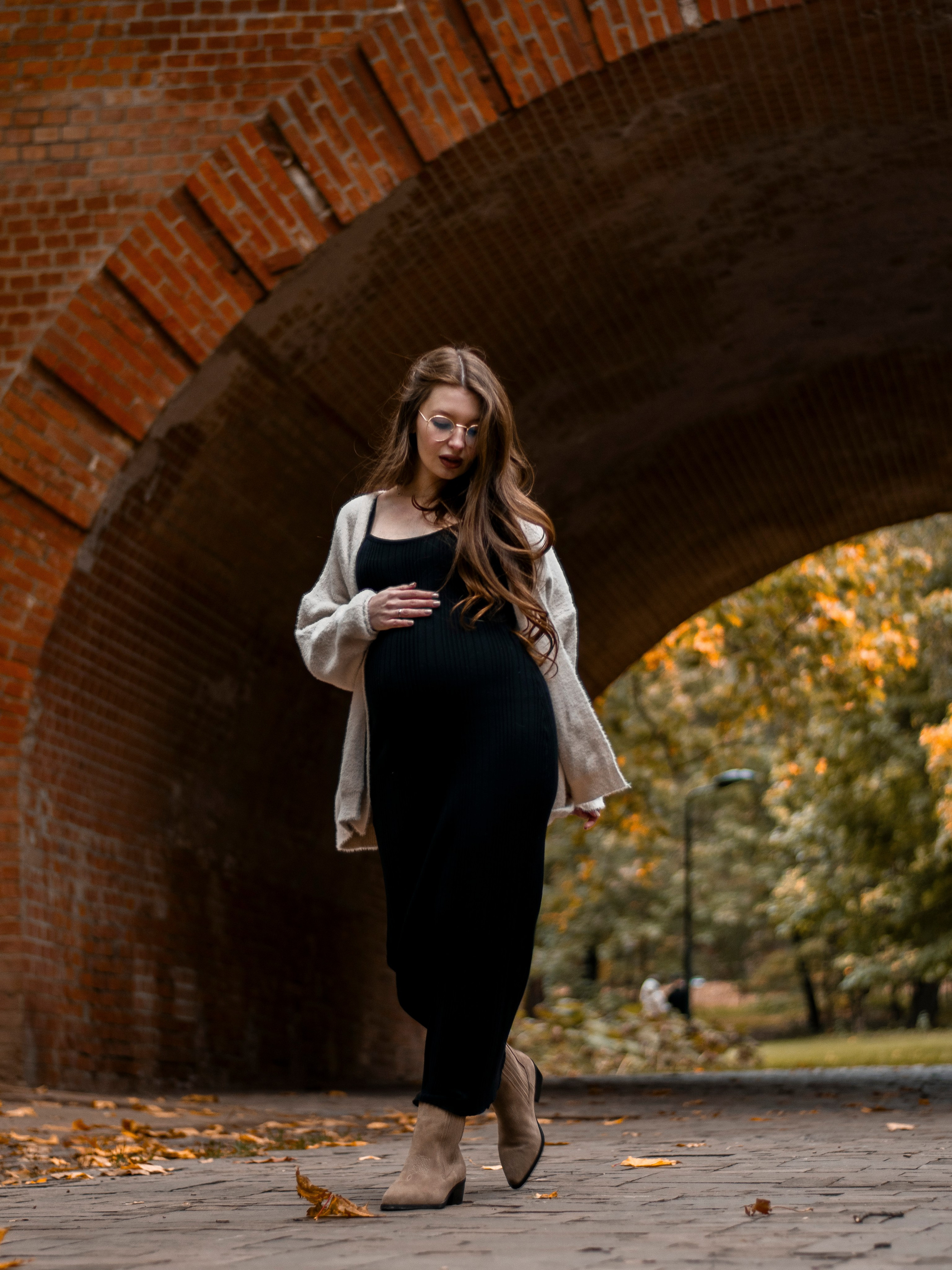 In the Autumn Garden. Портретный фотограф Москва Белогорцев Сергей