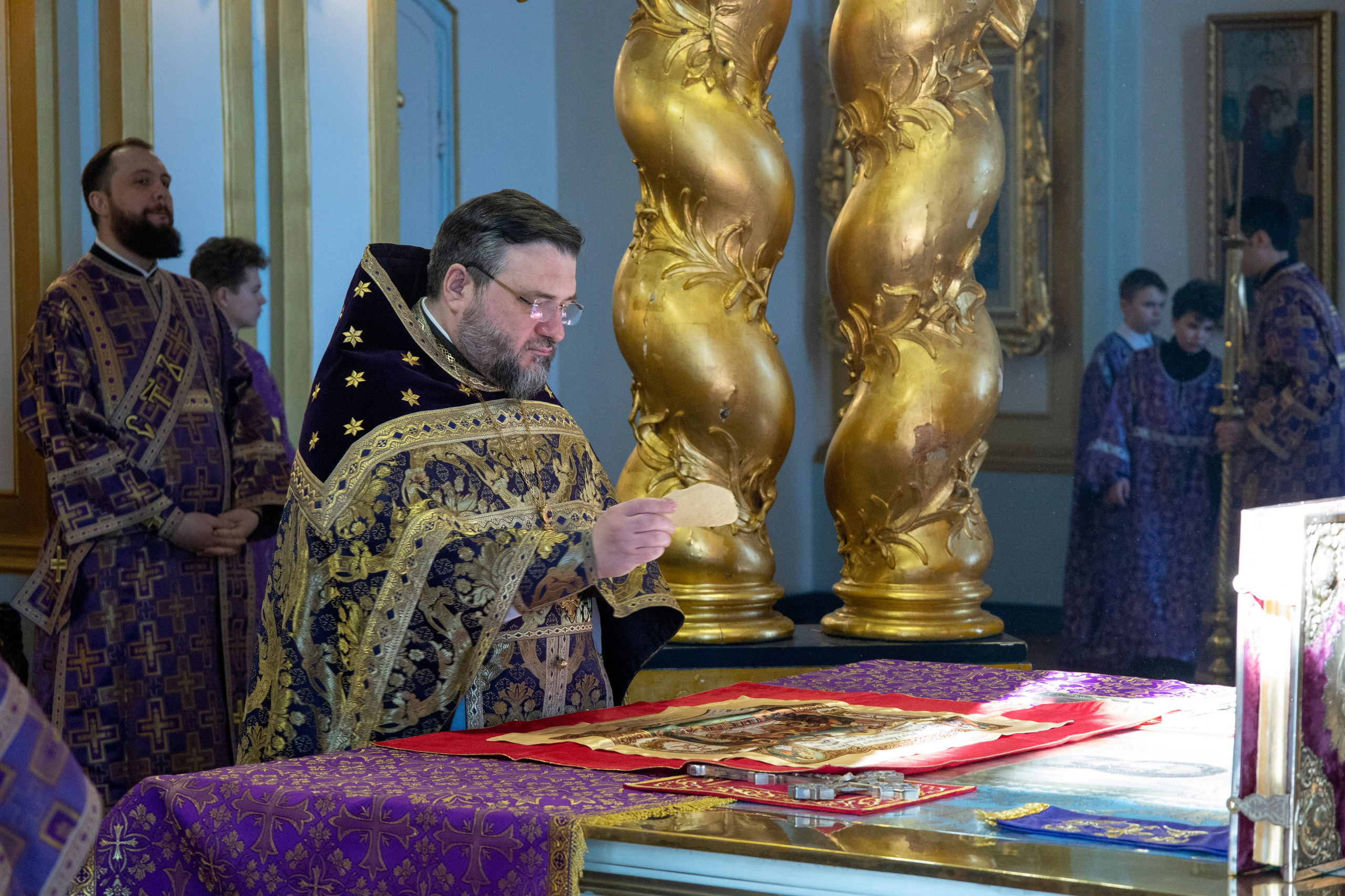 НЕДЕЛЯ ПРЕПОДОБНОГО ИОАННА ЛЕСТВИЧНИКА. ДЕНЬ ПАМЯТИ ПРЕПОДОБНОГО АЛЕКСИЯ, ЧЕЛОВЕКА БОЖИЕГО. НИКОЛО-БОГОЯВЛЕНСКИЙ МОРСКОЙ СОБОР