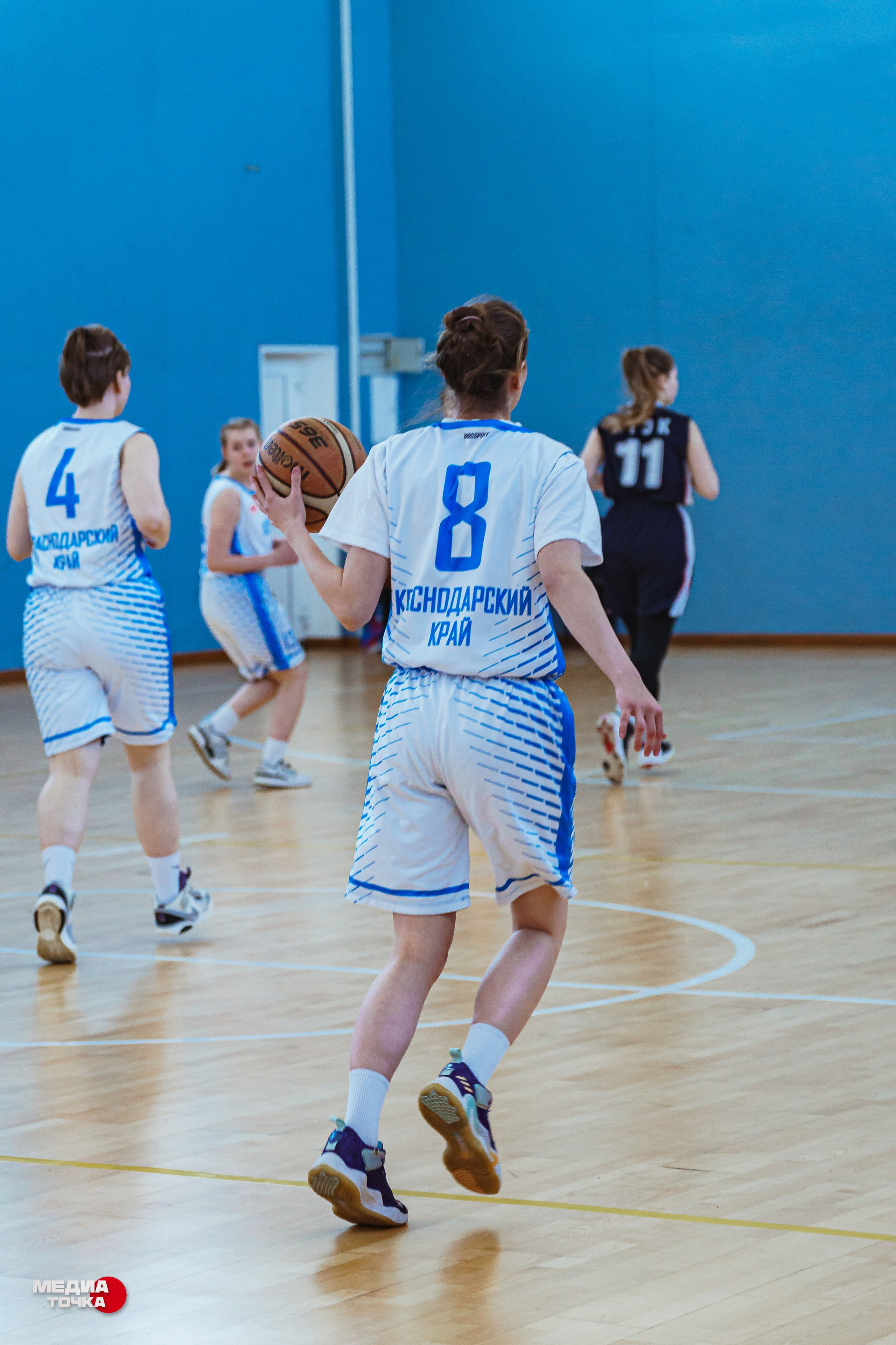 Краевые соревнования по баскетболу среди девушек. Прохоров Вячеслав — создатель медиа контента в Краснодаре