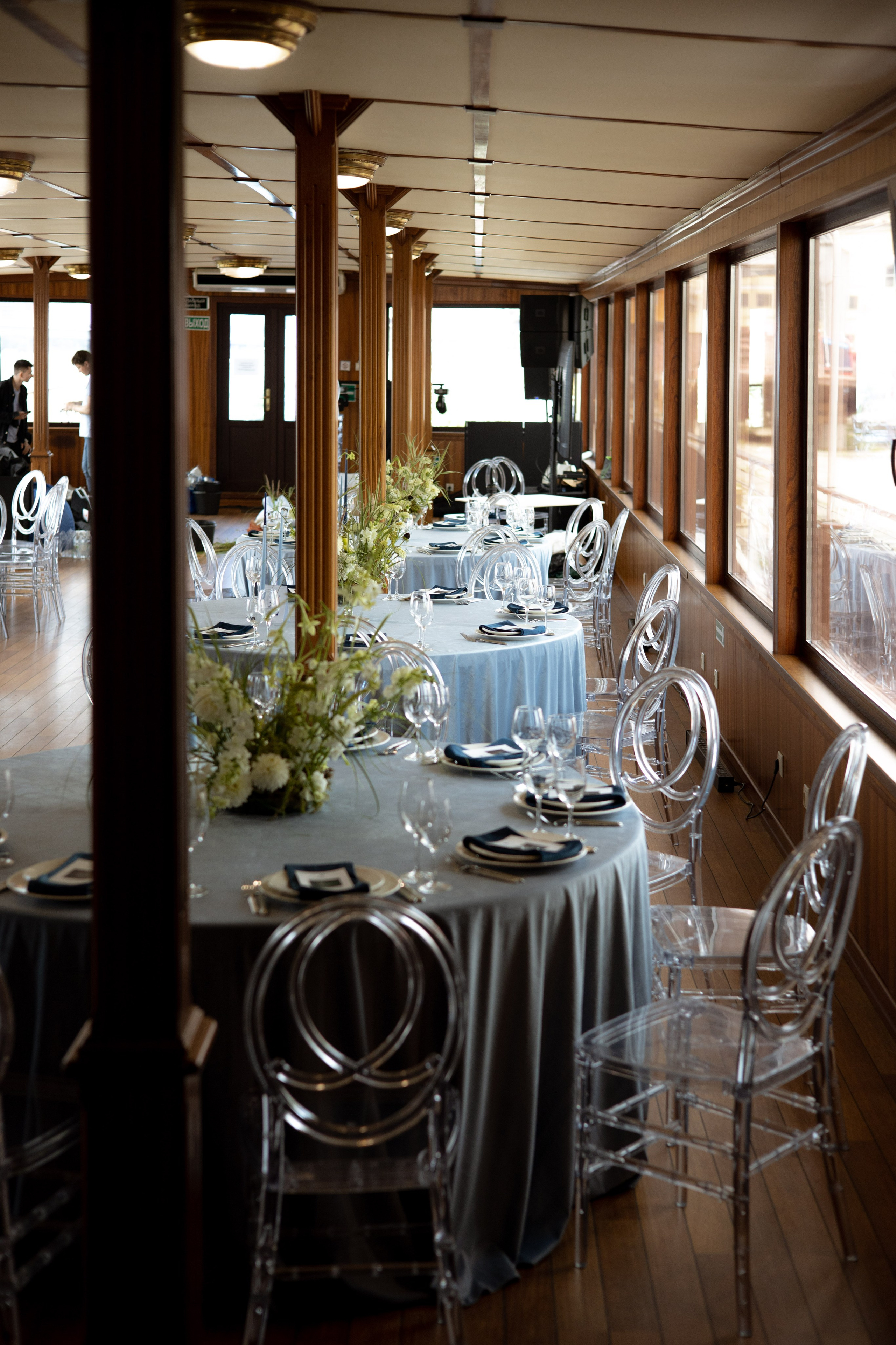 Мужской ДР. Теплоход «Императрица». Оформление свадеб, декор свадеб Вера Маркова, Москва