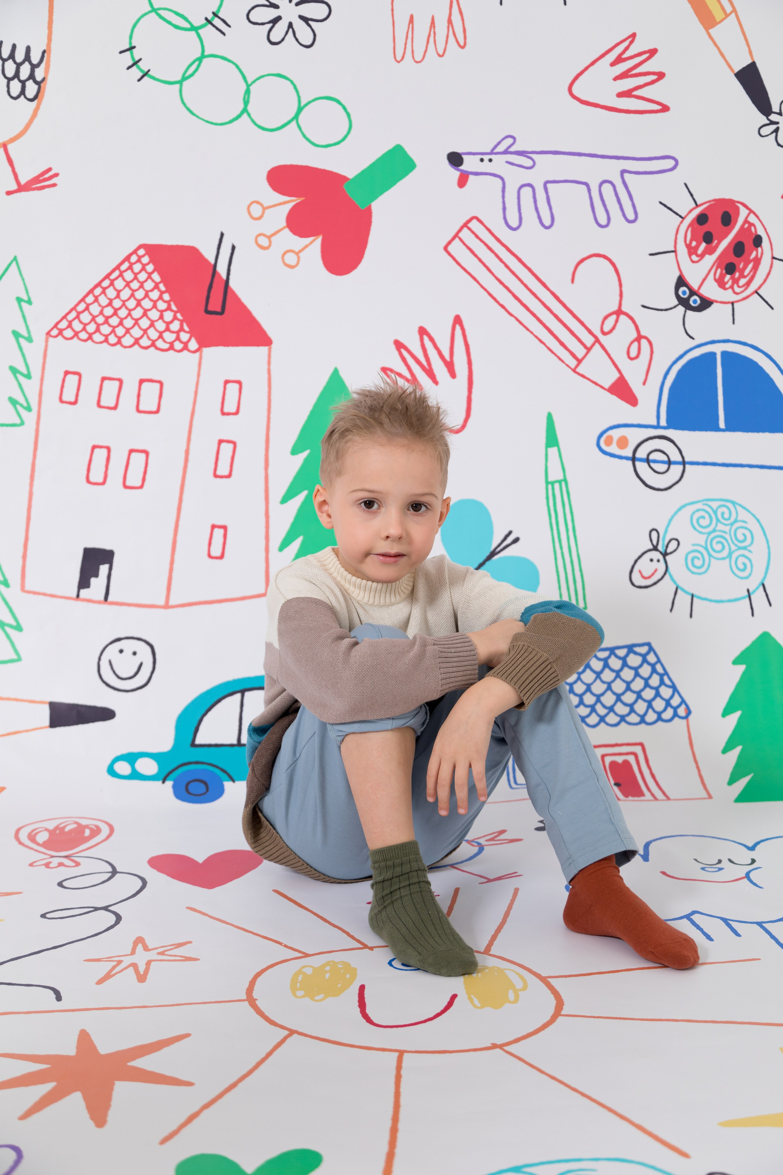 Имиджевая и каталожная съёмка для бренда детских пазлов. Детский и контент фотограф Надя Волкова Санкт-Петербург