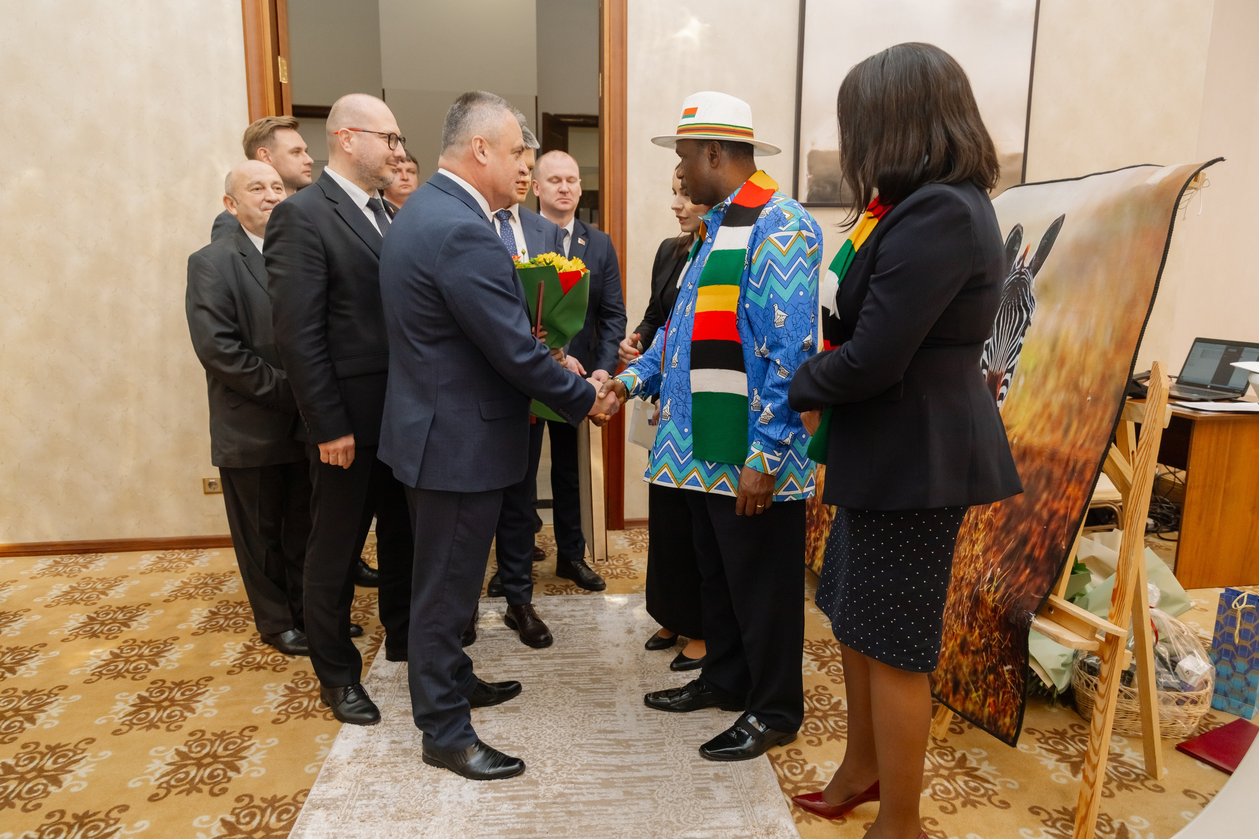 Фотосъемка делегации Посольства Зимбабве в Минске. Свадебный фотограф в Минске/Беларуси Сергей Спиридонов