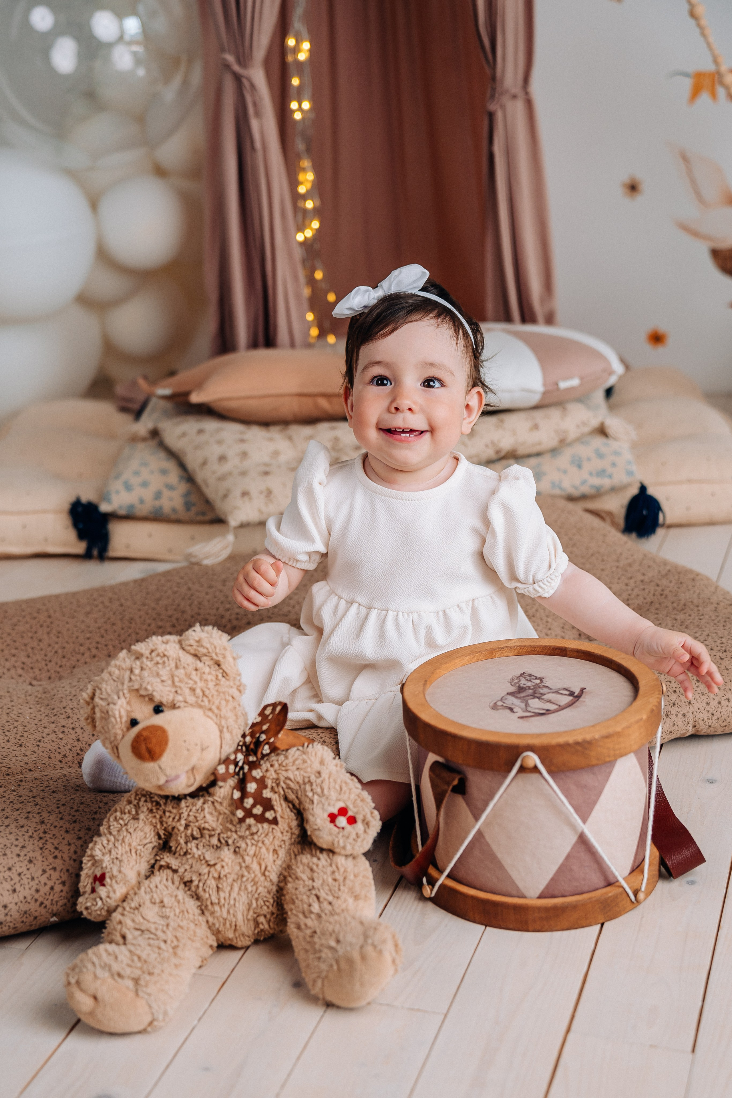 1 годик. «Лама» Детская фотостудия Уфа