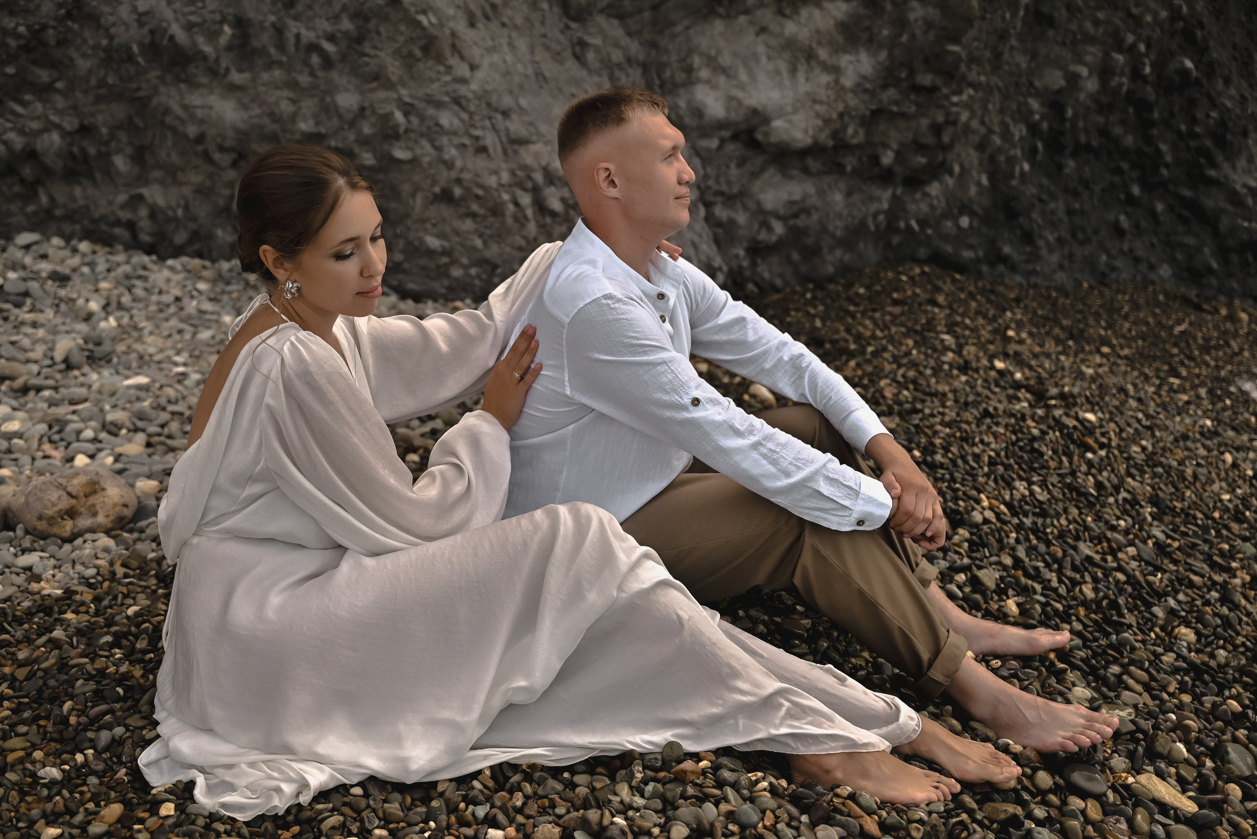 Марк Татьяна Рассвет Яшмовый пляж. Свадебный фотограф Анна Хочева