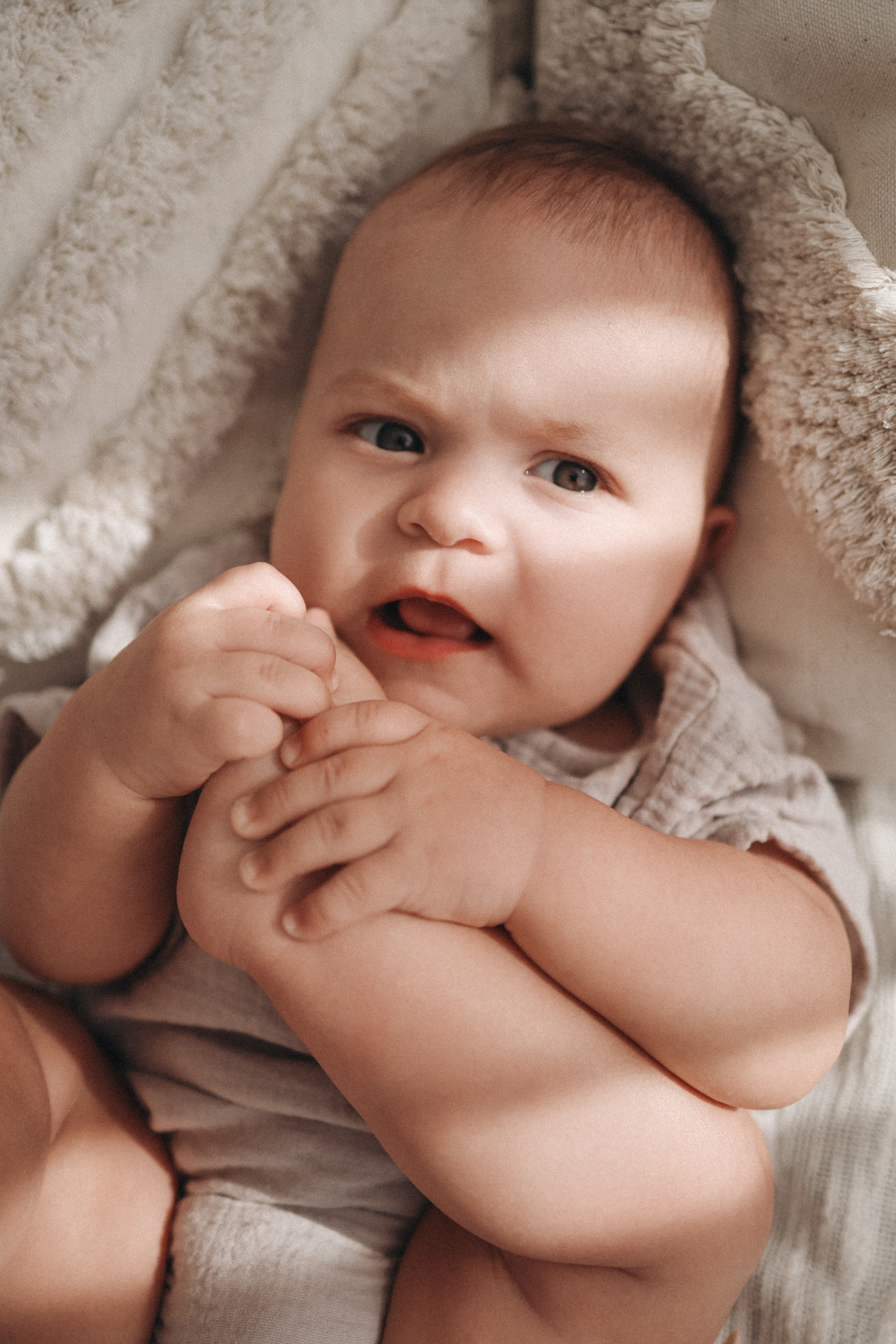 Полгодика. Фотограф новорожденных и детский фотограф в Новосибирске