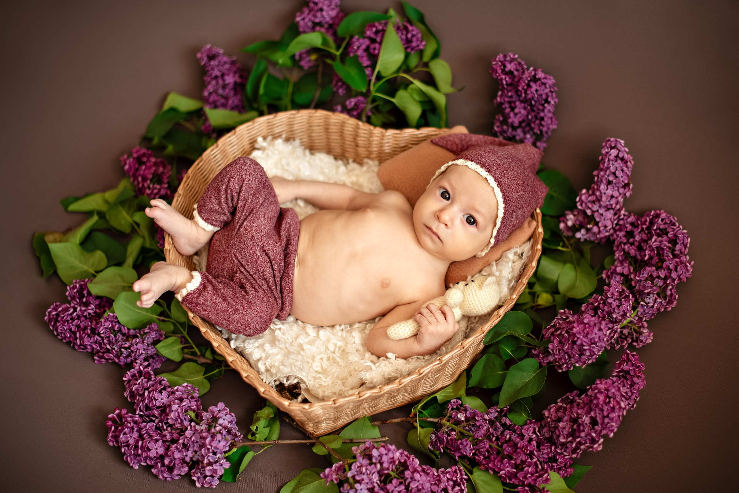 Лёнечка 5 месяцев. Фотограф беременности и новорожденных малышей Анастасия Никитина