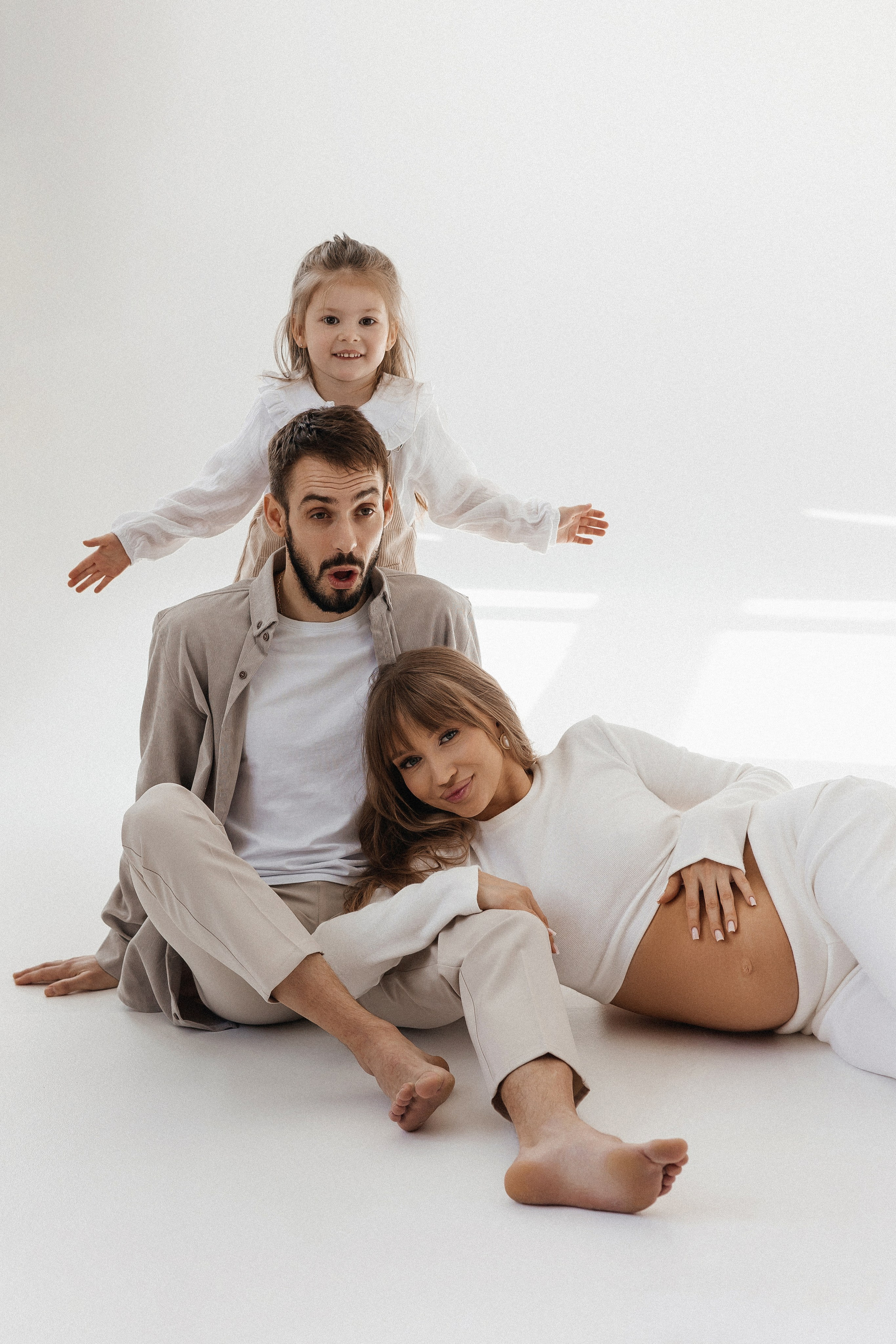 Анастасия с семьей