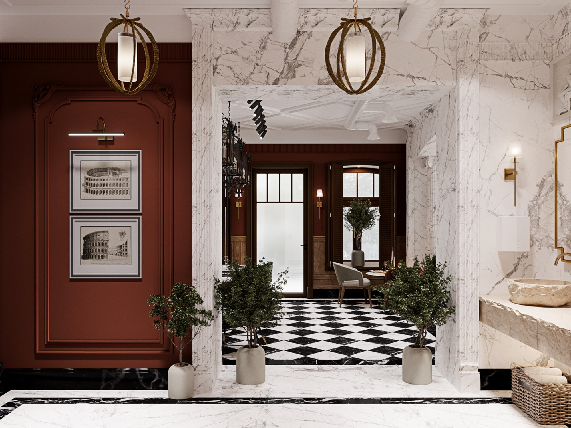 Hotel complex | castle 1st floor | 2023. 3D Визуализатор Великородная Виктория