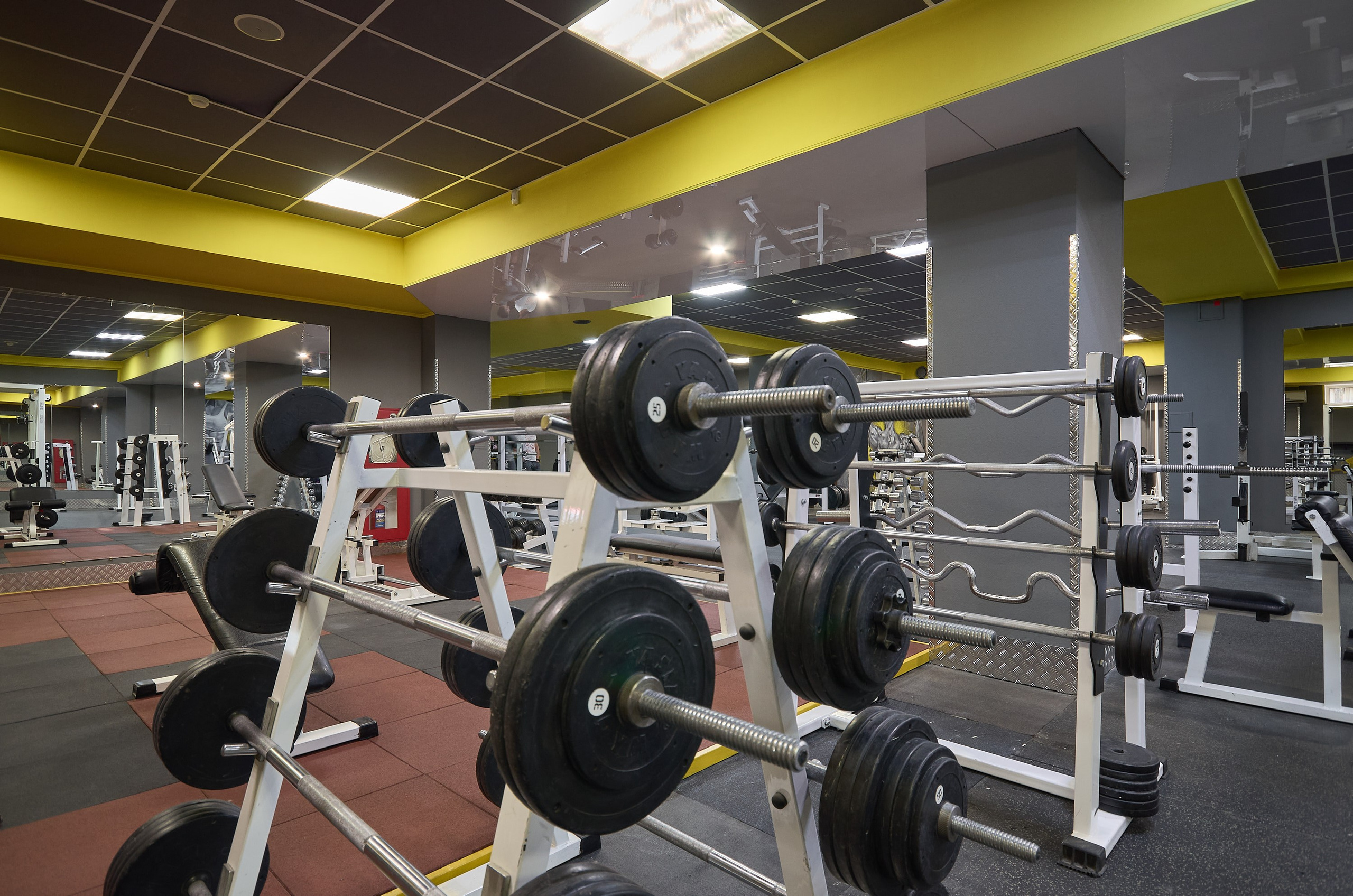 Тренажерный зал «Форум фитнес». Абросимов Лев интерьерный и архитектурный фотограф