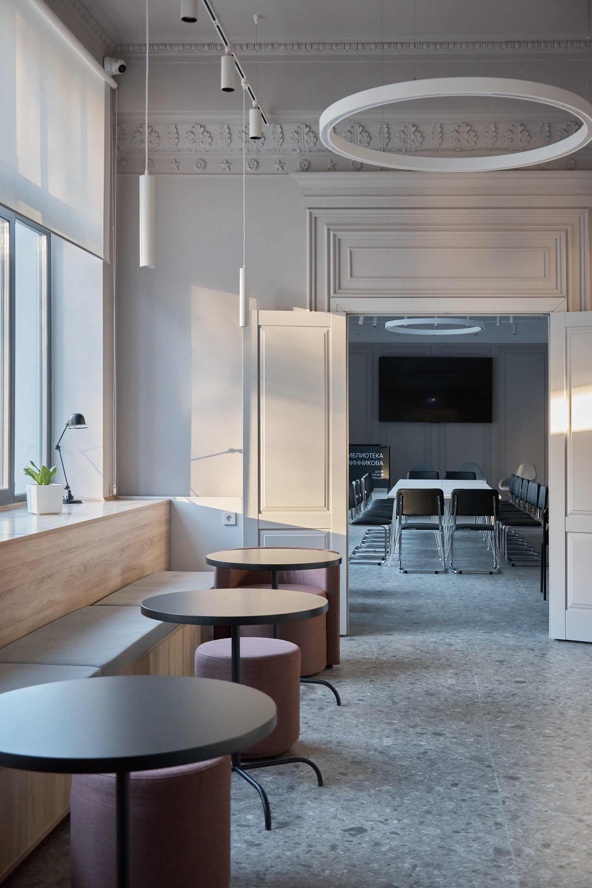 Библиотека Крашенинникова. Абросимов Лев интерьерный и архитектурный фотограф