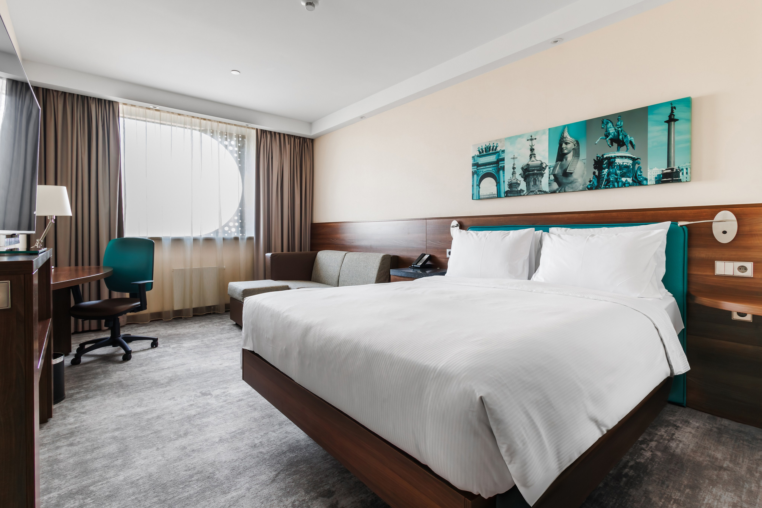 Hampton by Hilton Saint Petersburg ExpoForum 3*. Коммерческий фотограф в Санкт-Петербурге | Фуд, интерьерная и рекламная съемка | Влад Жолудев