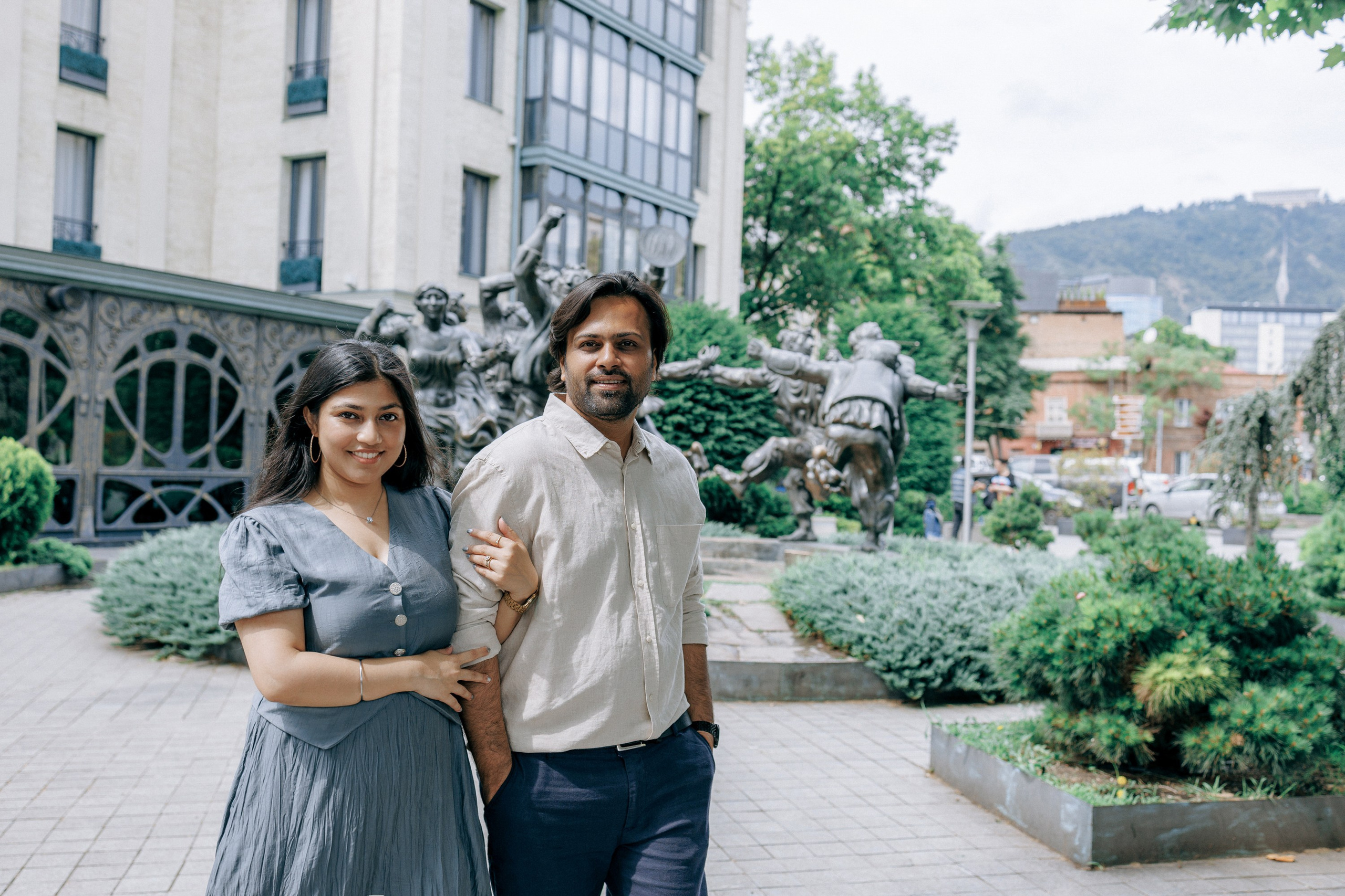 Indian Pre-wedding Photoshoot in Tbilisi Georgia. Fedor Lemeshko — Destination Wedding and Family Lifestyle photographer