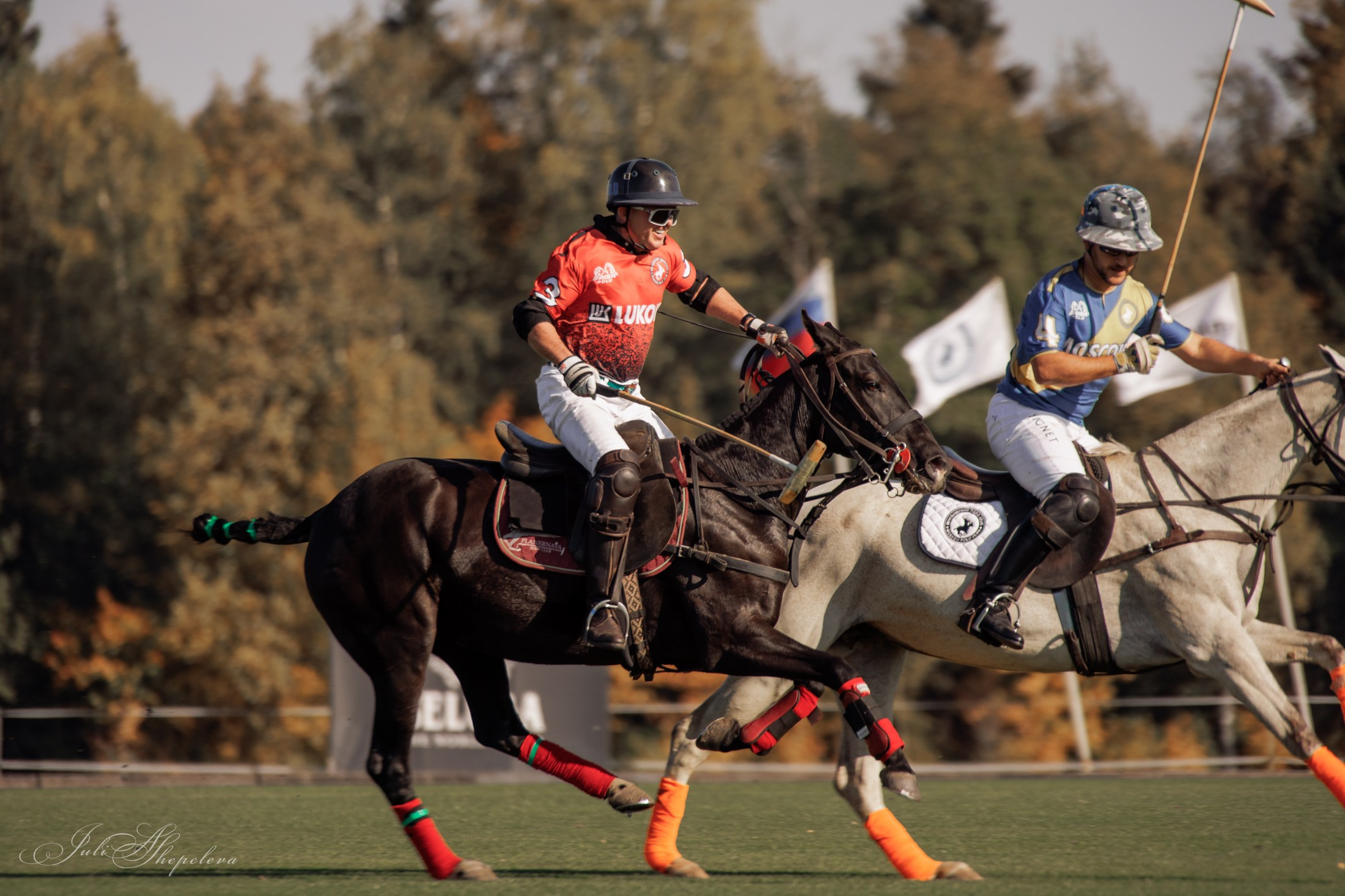 Осенний кубок по конному поло. Детская Конная фотография в Москве Юлия Шепелева
