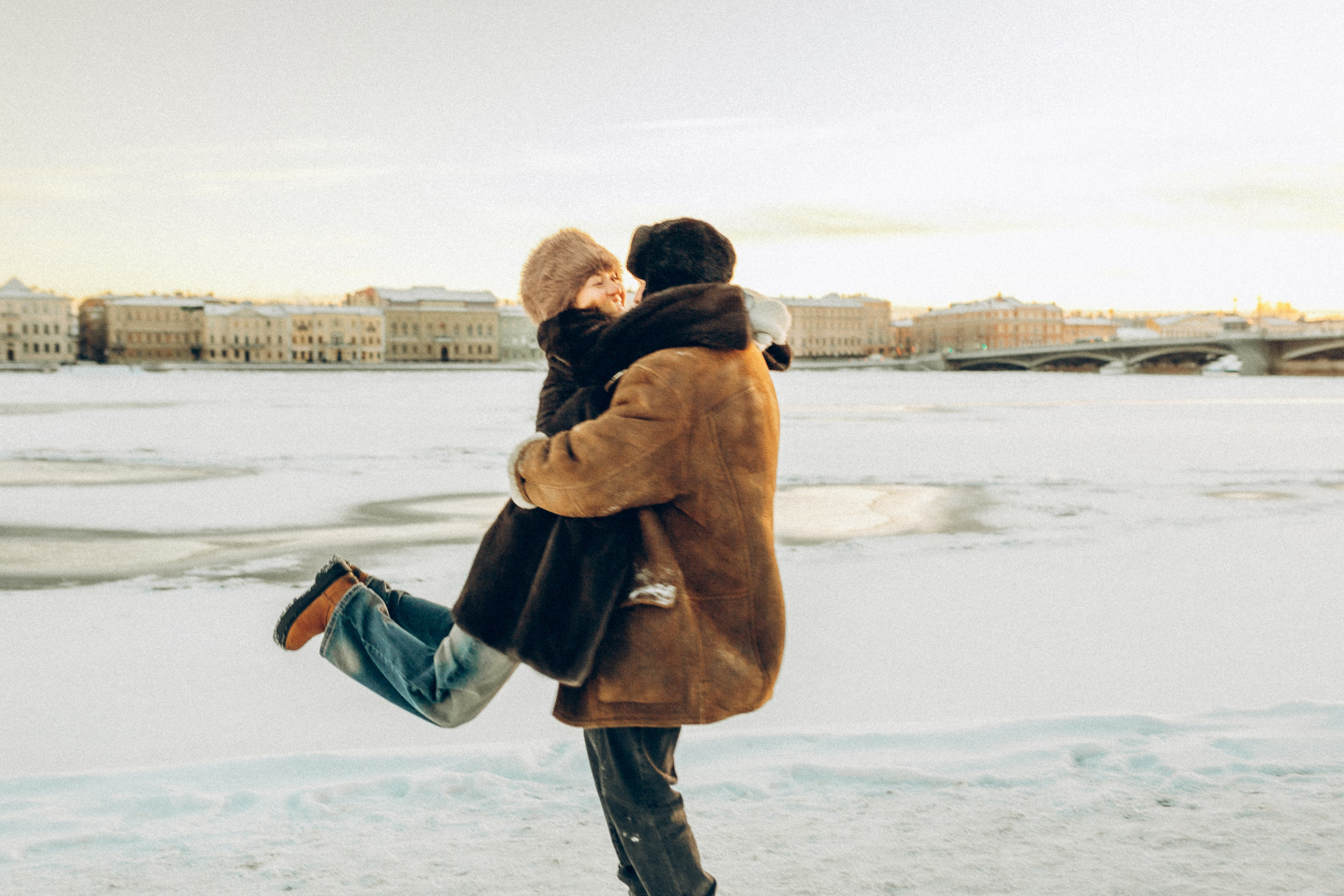 LoveStory зимняя. Фотограф Санкт-Петербург Князева Елизавета