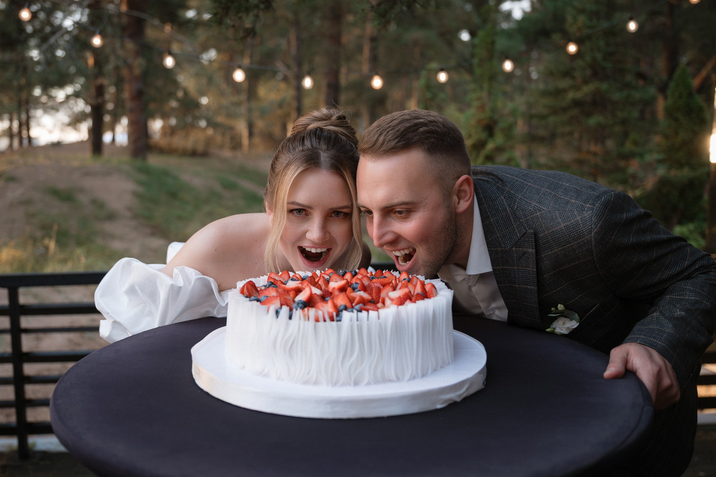 Свадебный ужин в ресторане Атлантис на Финском заливе