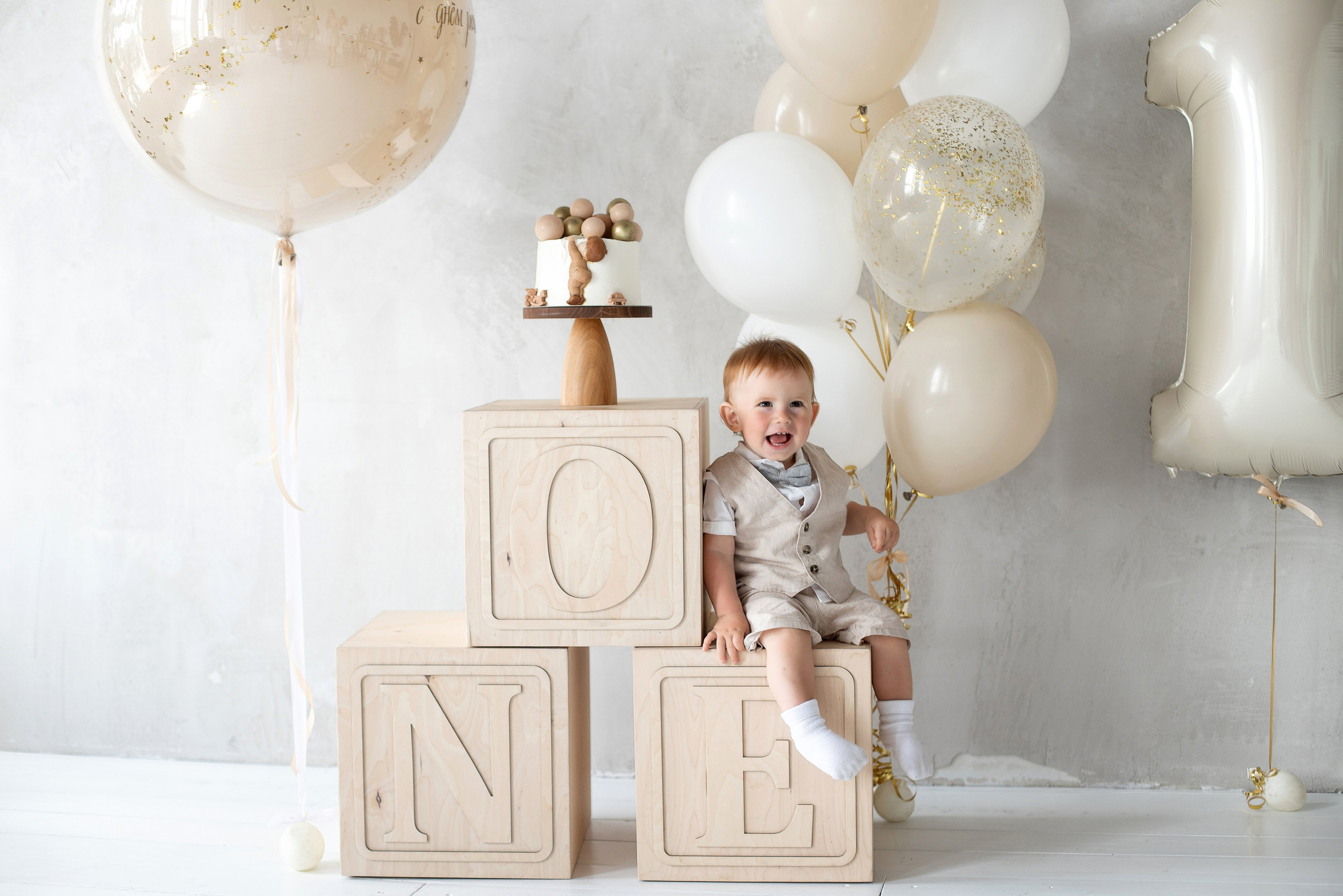 Арсению годик. Семейный и детский фотограф в Красноярске Анна Маюрова