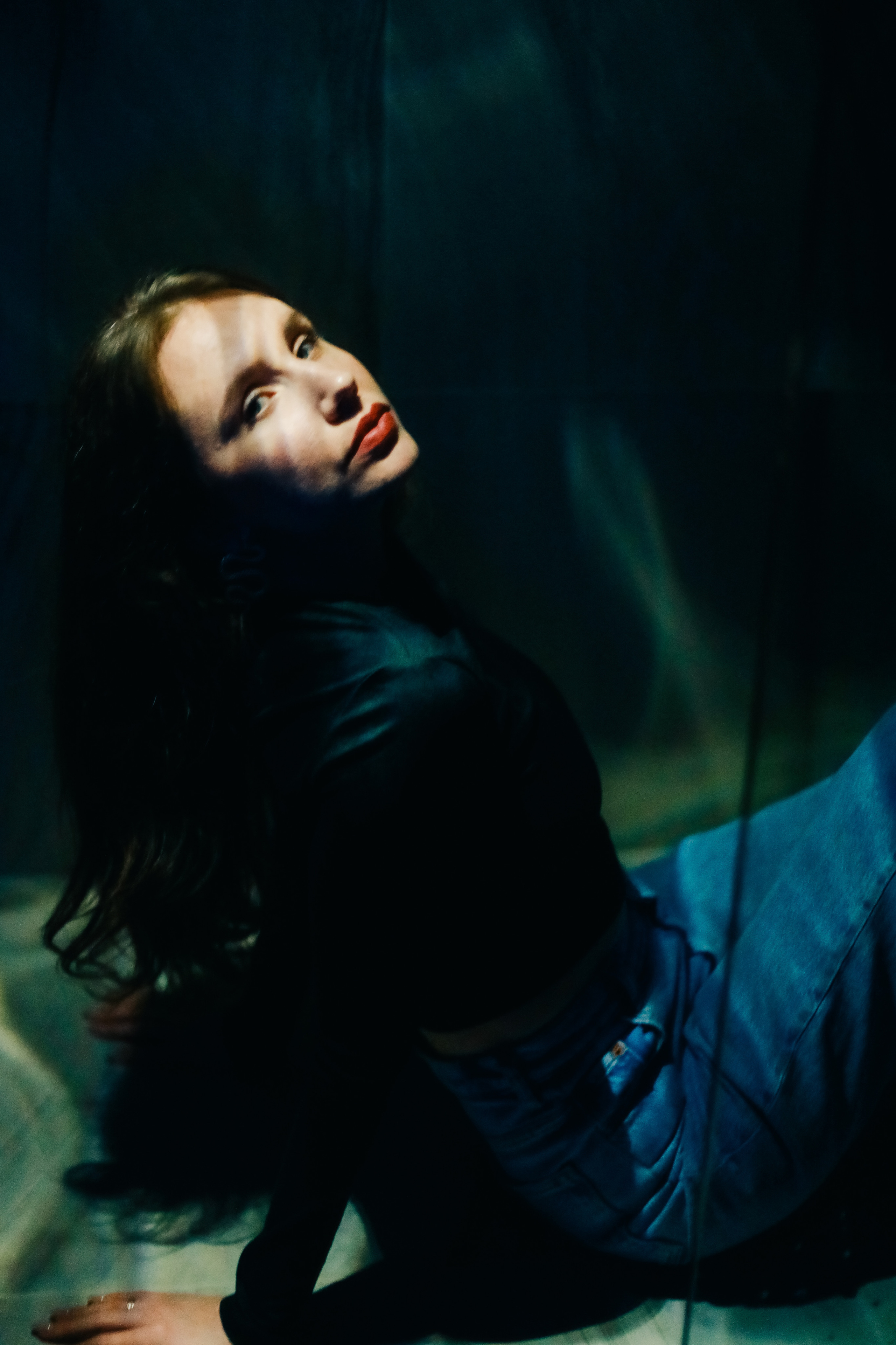 Домашняя фотосессия с цветным светом. Свадебный и семейный фотограф в Краснодарском крае Мария Данилкина