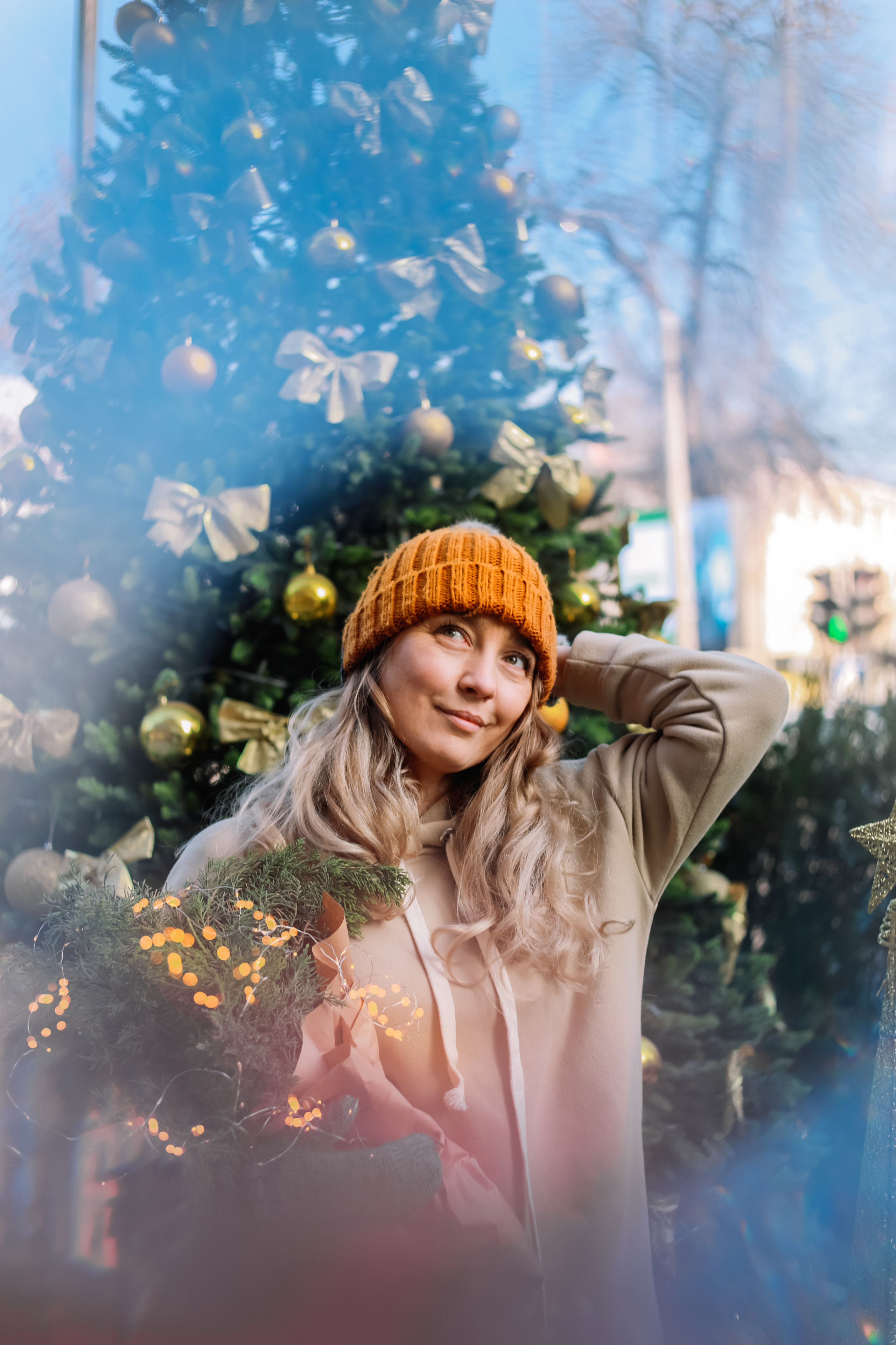 Новогодняя фотосессия, Новопокровский район. Свадебный и семейный фотограф в Краснодарском крае Мария Данилкина