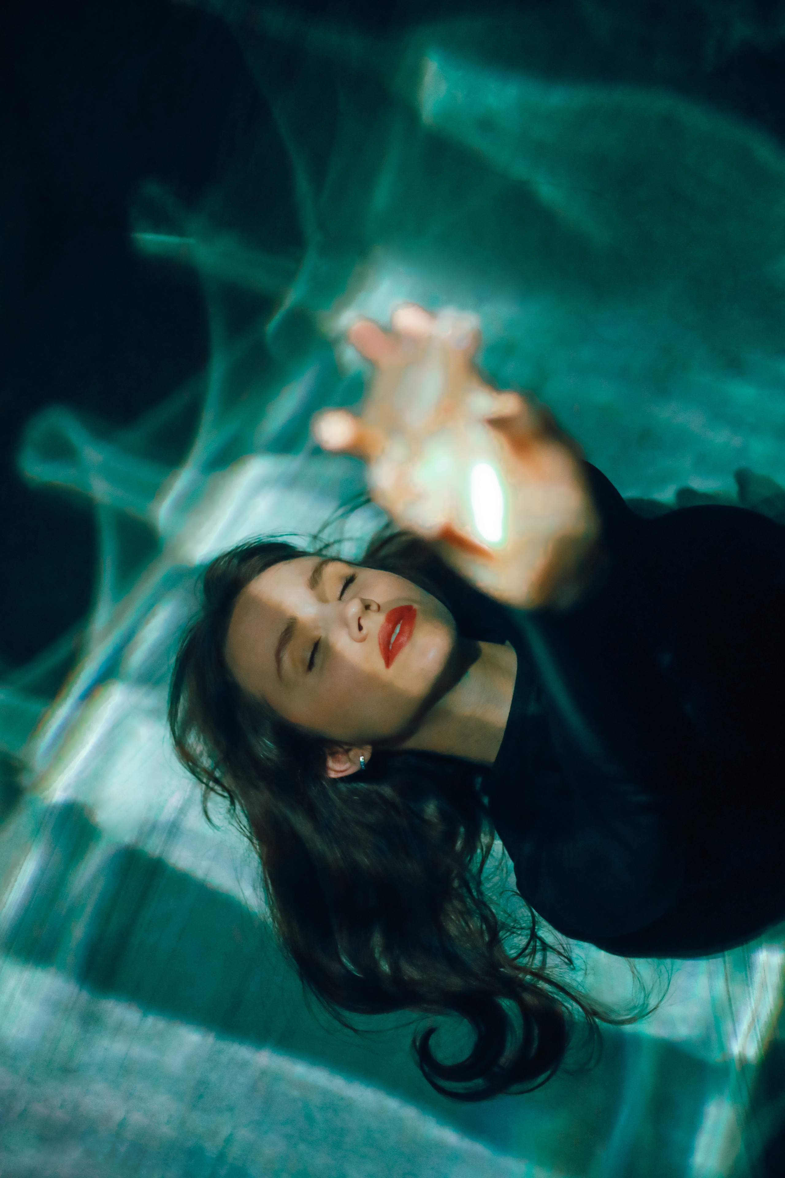 Домашняя фотосессия с цветным светом. Свадебный и семейный фотограф в Краснодарском крае Мария Данилкина