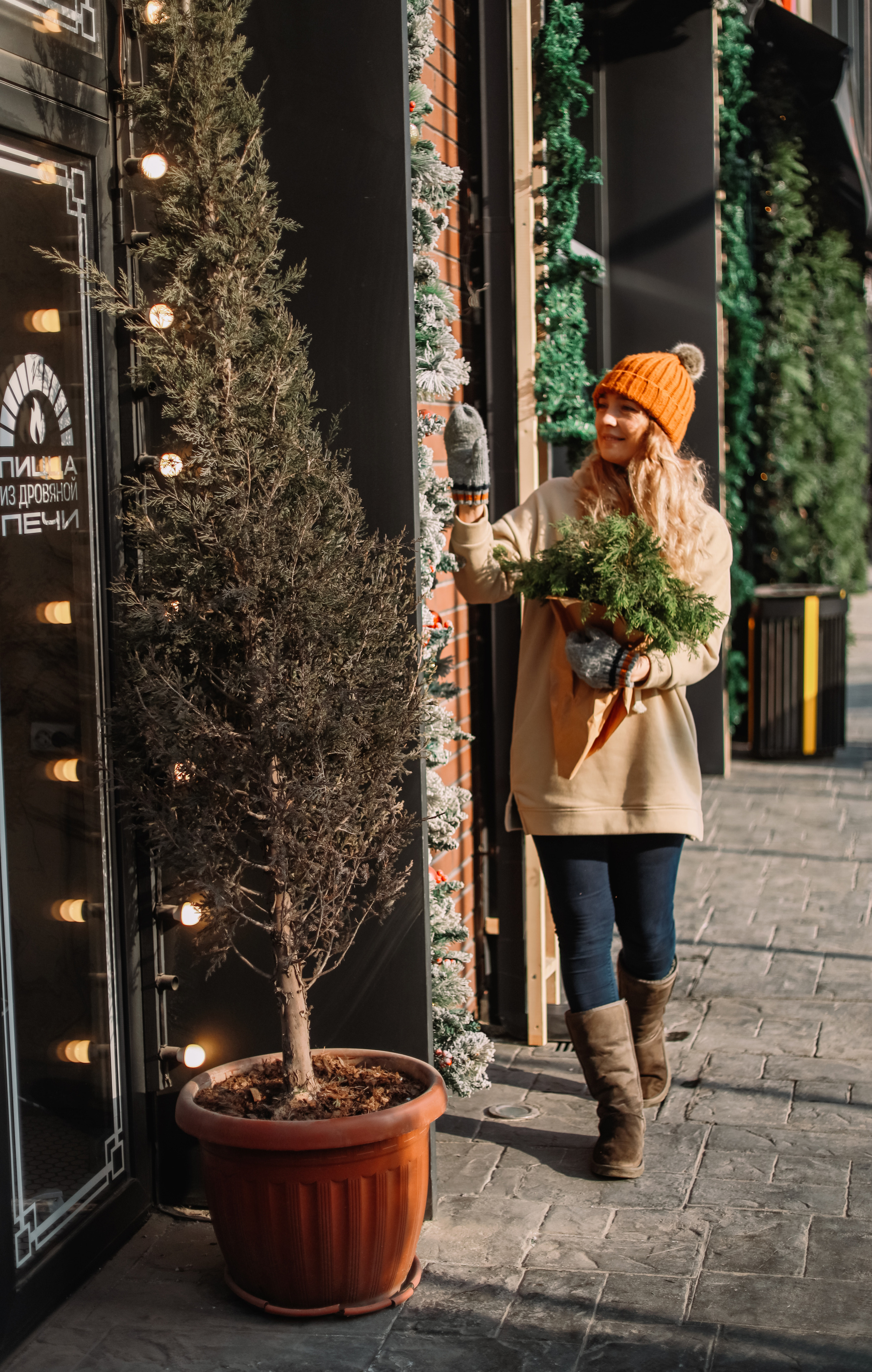 Новогодняя фотосессия, Новопокровский район. Свадебный и семейный фотограф в Краснодарском крае Мария Данилкина
