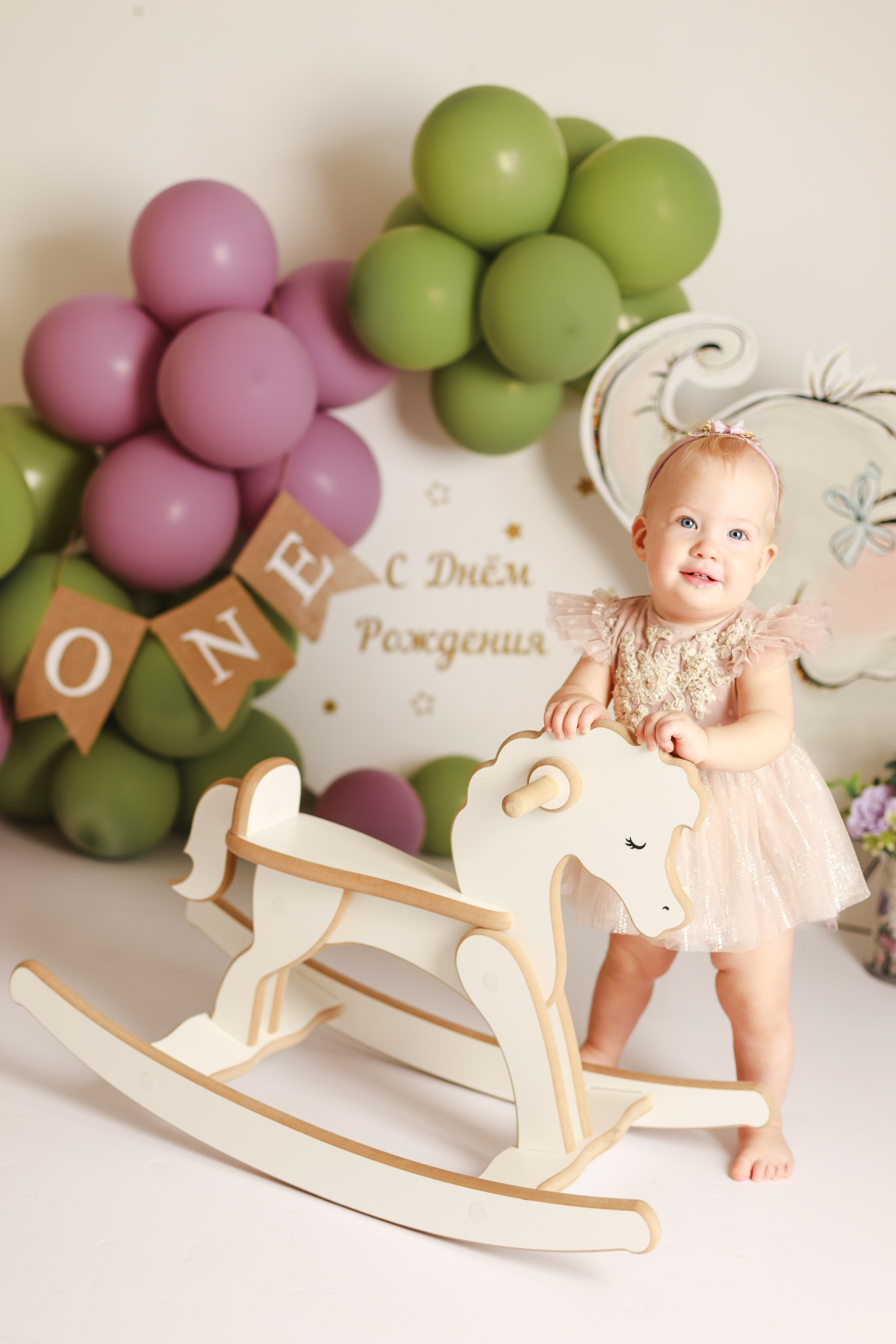 Бэлле 1 годик. Детский и семейный фотограф в Краснодаре Альбина Морозова