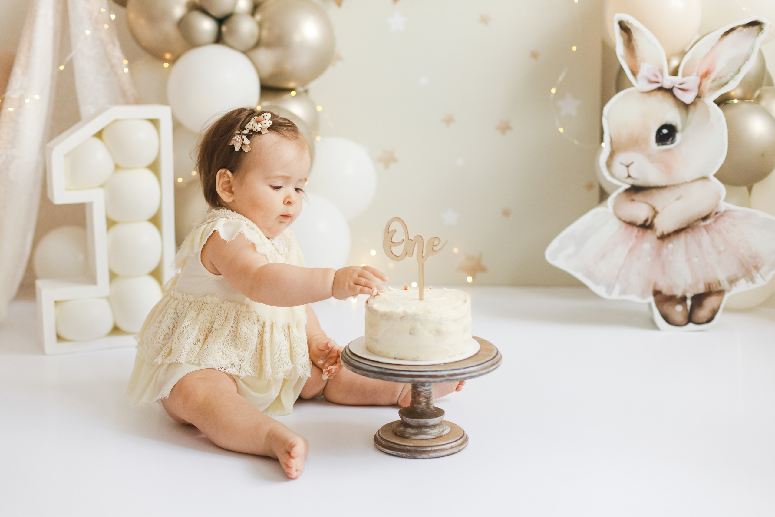 Анюта. Крушение торта. Детский и семейный фотограф в Краснодаре Альбина Морозова