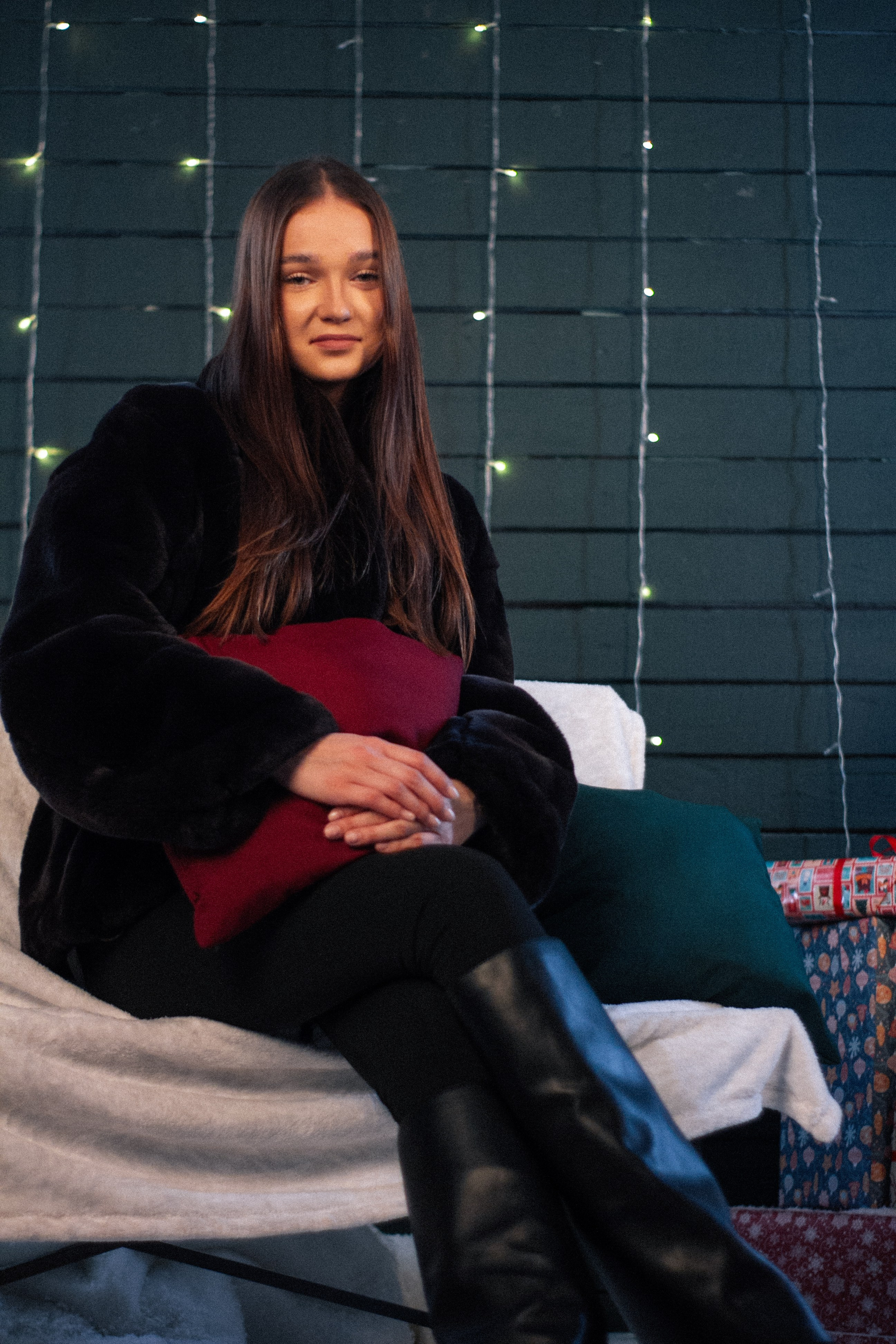 Новогодняя фотосессия для Марго. Креативный фотограф Нижний Новгород Никита Корольков