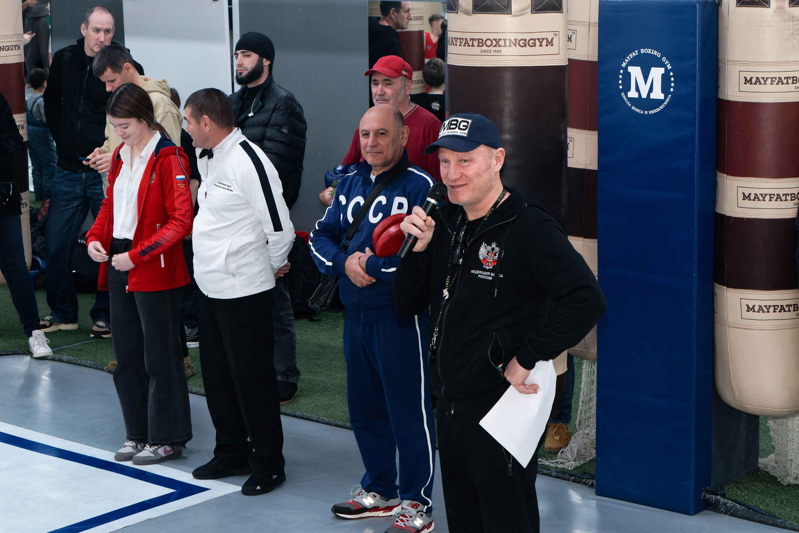 «Открытый ринг» в школе бокса Сергея Майфата. Зеленоград, 12.11.2023 г. Фотограф Никифоров-Гордеев Сергей. Москва и МО