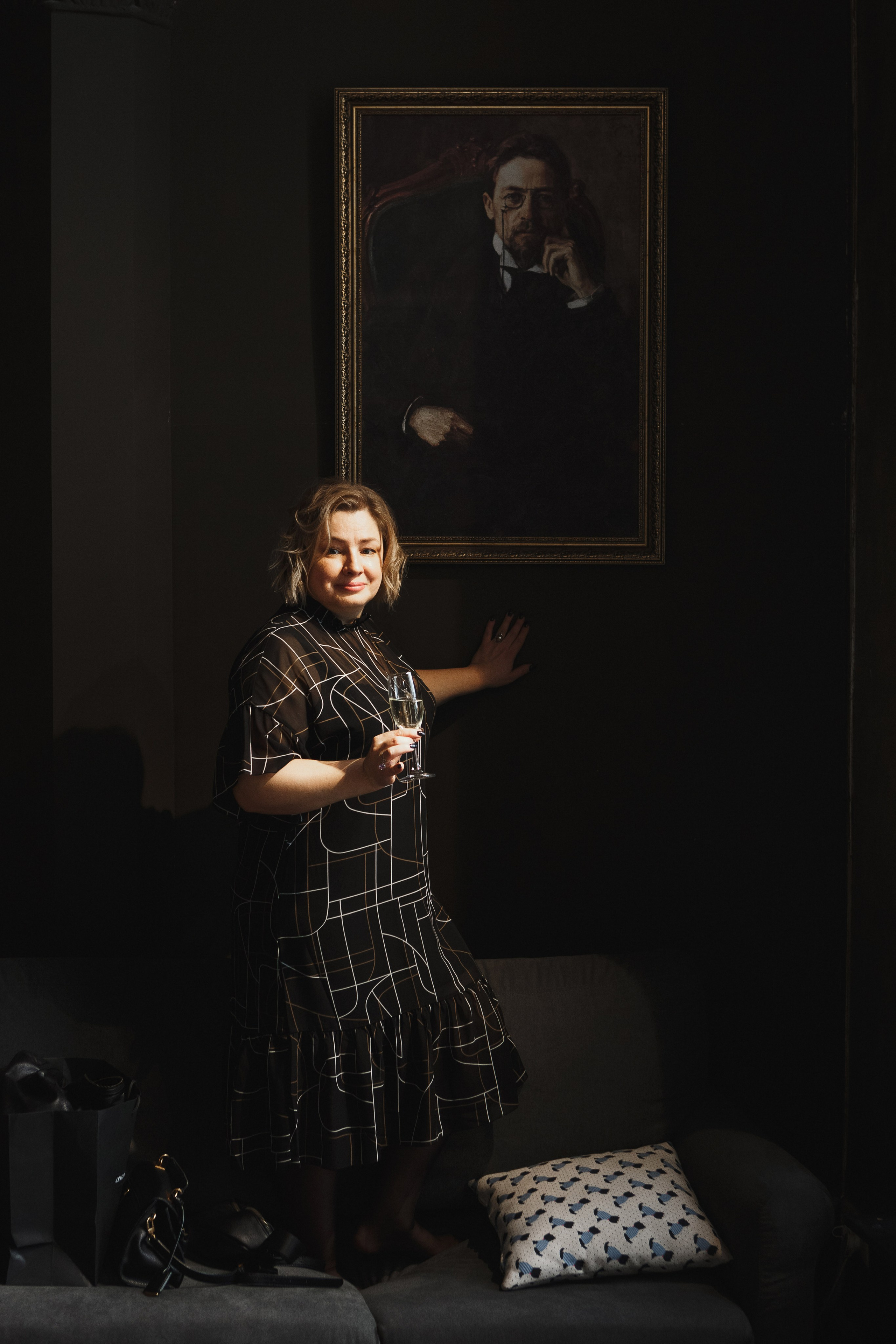 Свадебная фотосессия Саши и Насти в ресторане Чехов Сад, Таганрог. Свадебный и семейный фотограф в Таганроге Бакарюк Антон