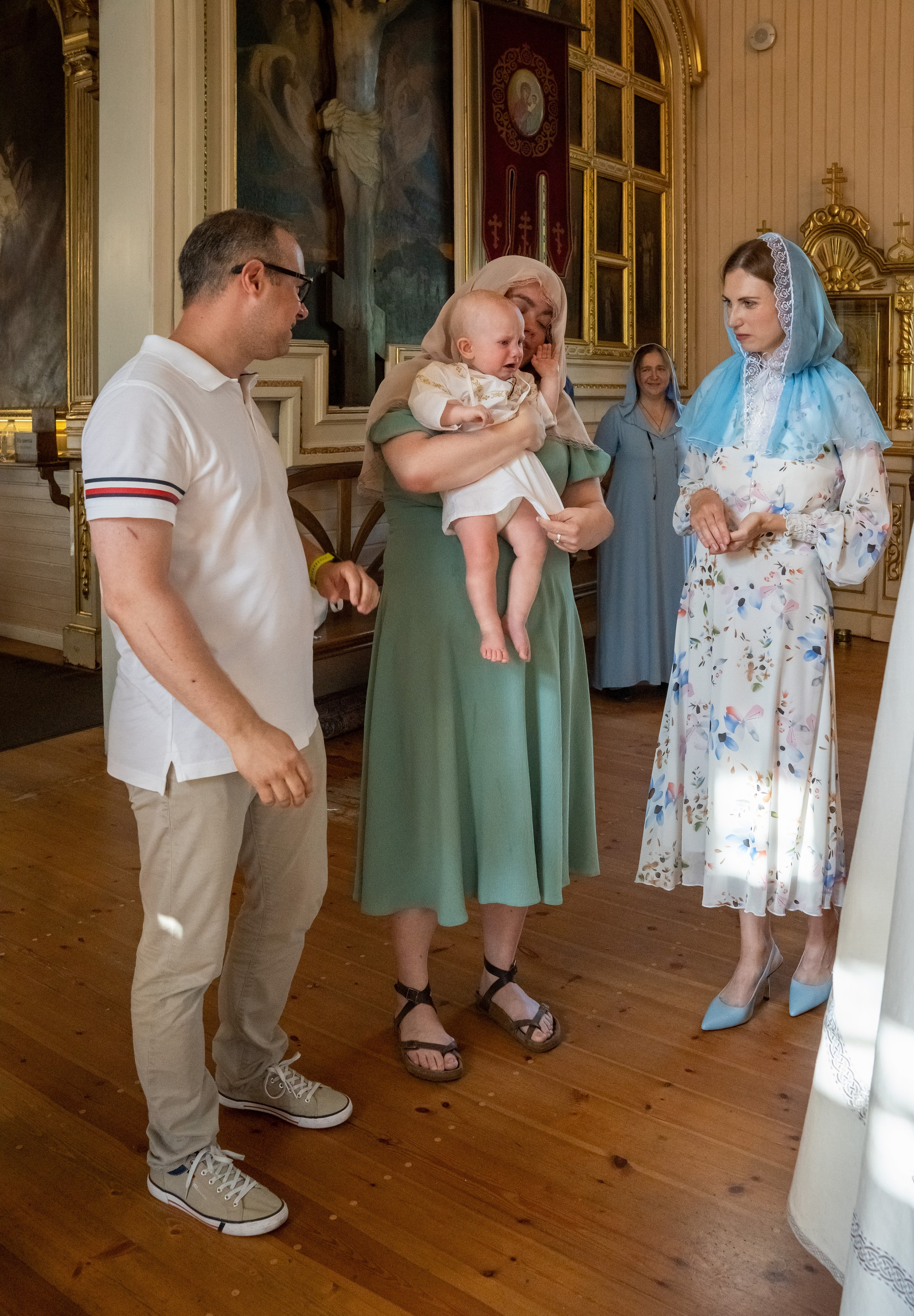 Крещение Ивана. Студийный и портретный фотограф в САНКТ-ПЕТЕРБУРГЕИрина Махаон