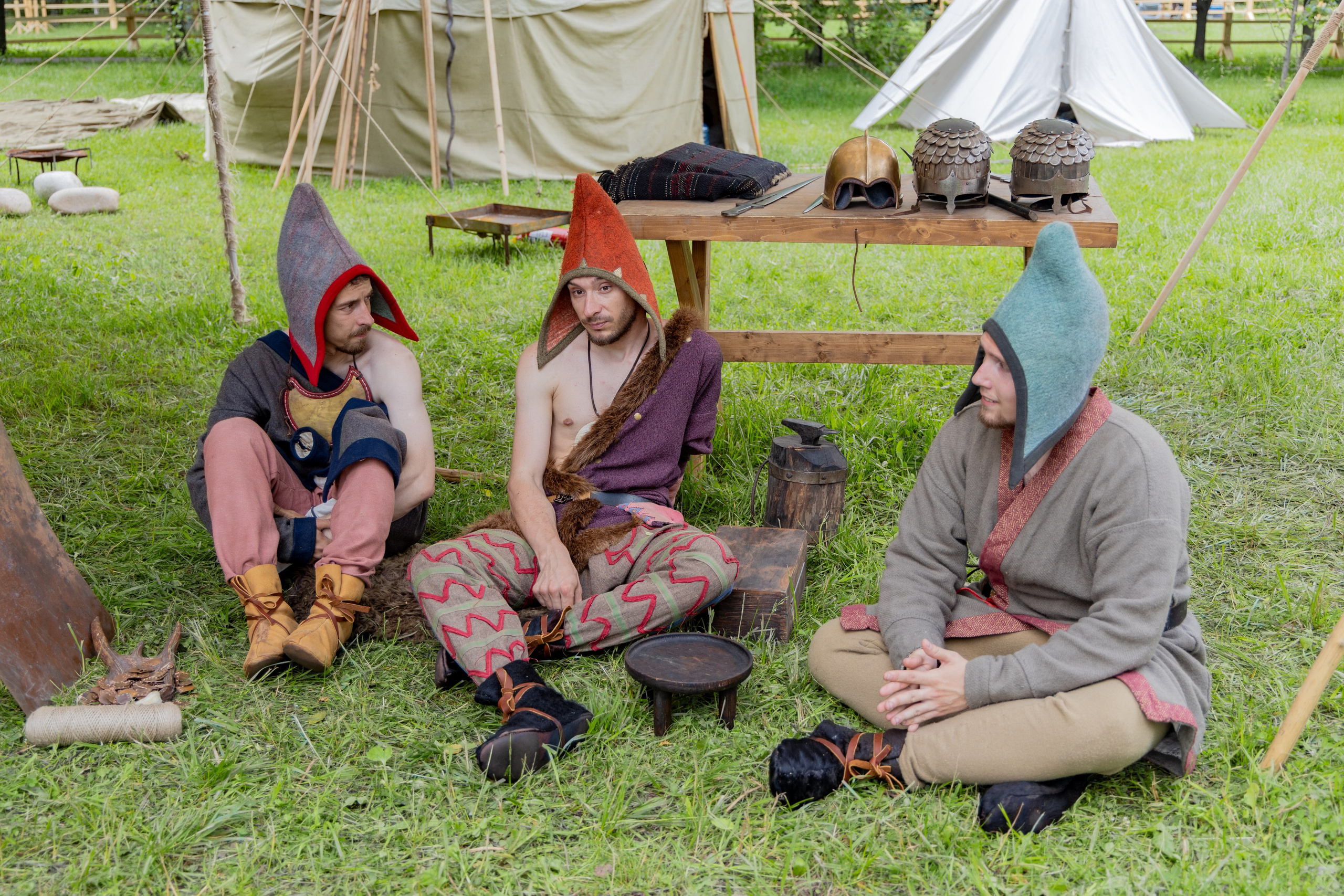 Времена и эпохи 2024. Ростокинский акведук. Площадка Античность. Репортажный, семейный и студийный фотограф в Москве Демин Алексей