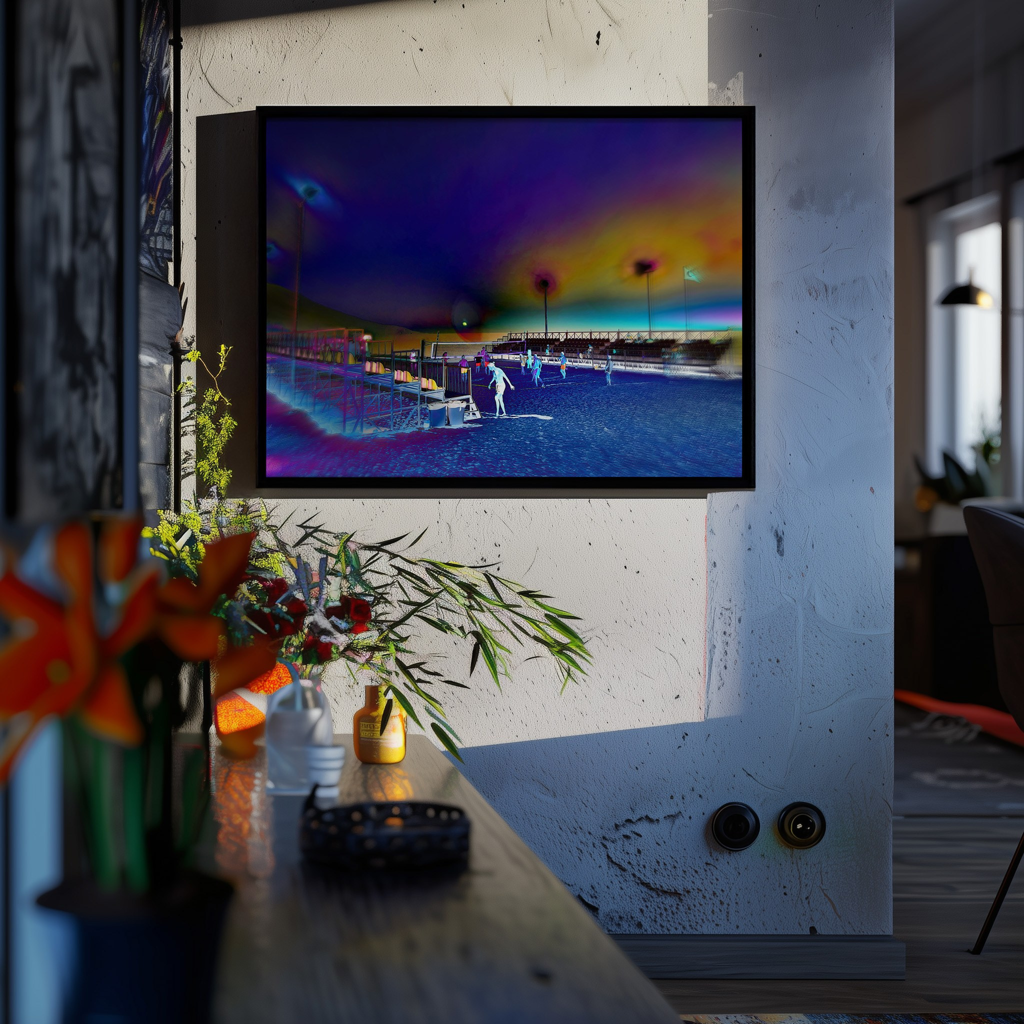 NEON LIGHT. VISUAL ARTIST