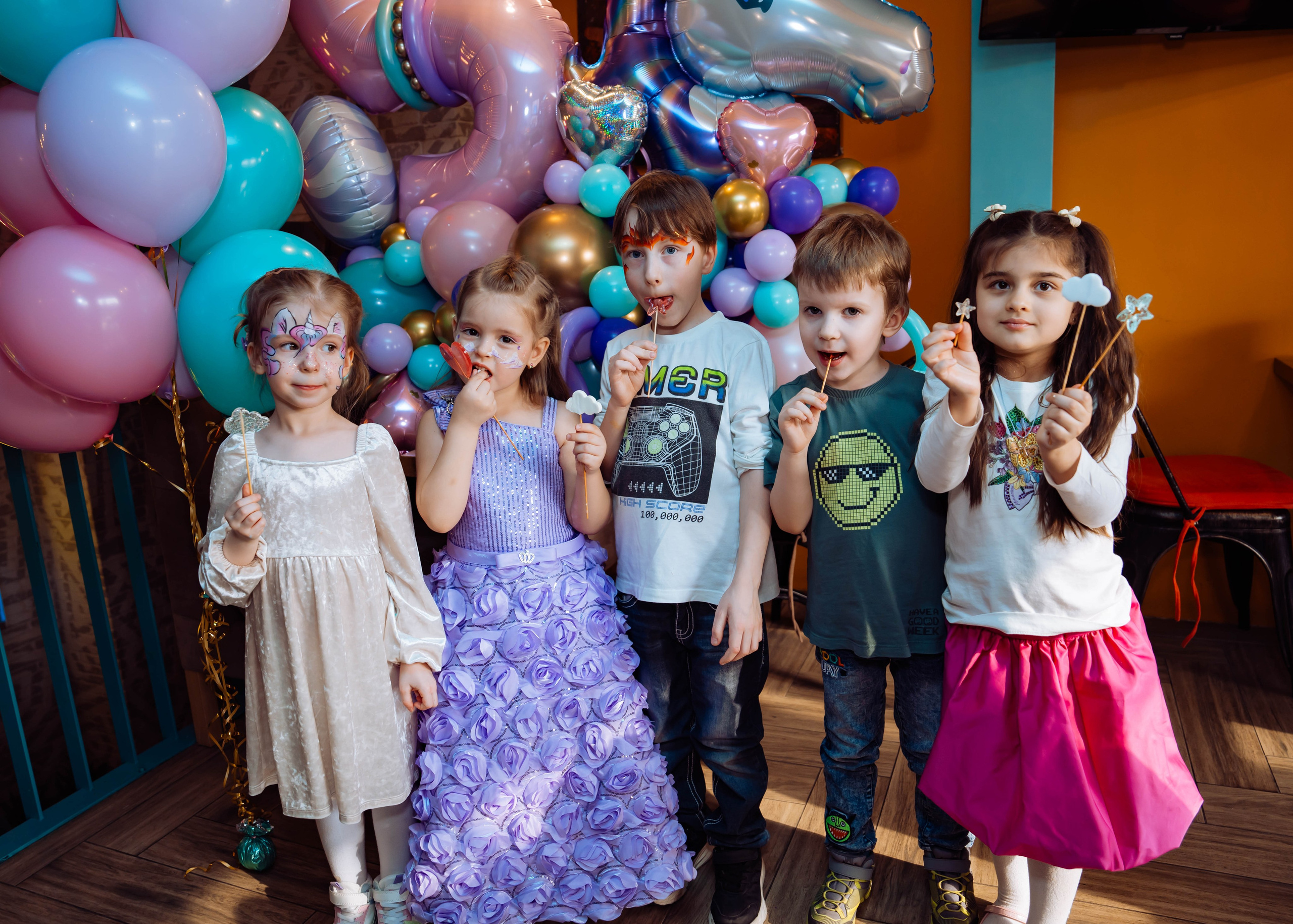 День Рождения с Единорожкой. Крамер Юлиана детский и семейный фотограф