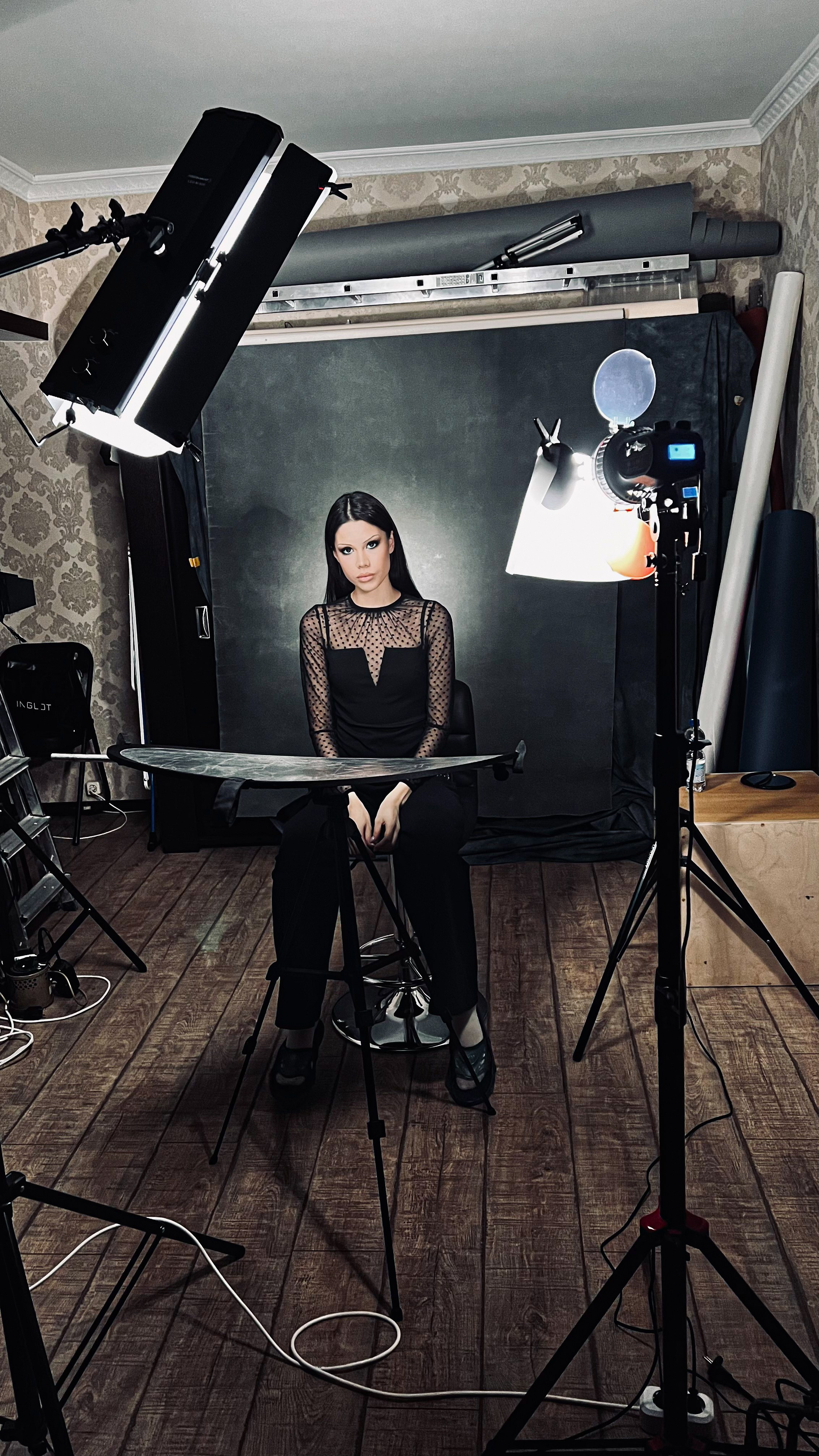 Портретная фотосессия Дили. Портретная съемка в Москве, студийный фотограф Игорь Фомин