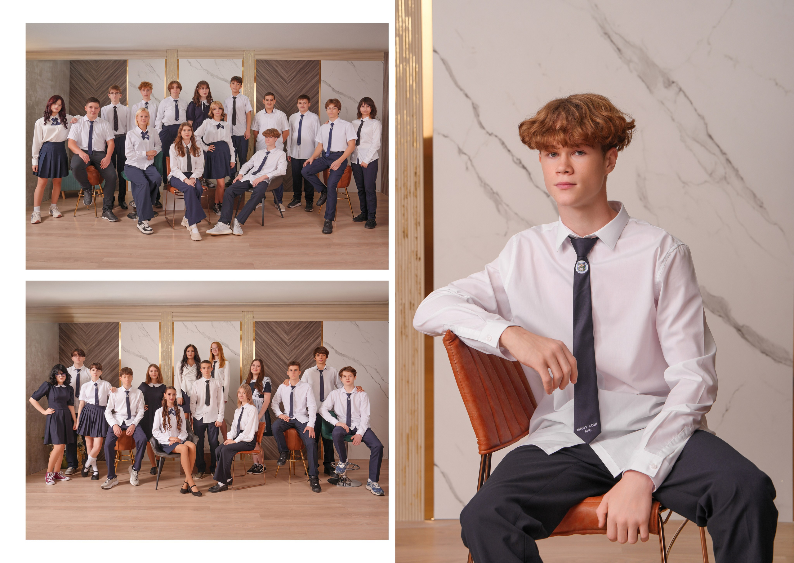 ШКОЛА 6-9Б. Красивый выпускной альбом в Краснодаре