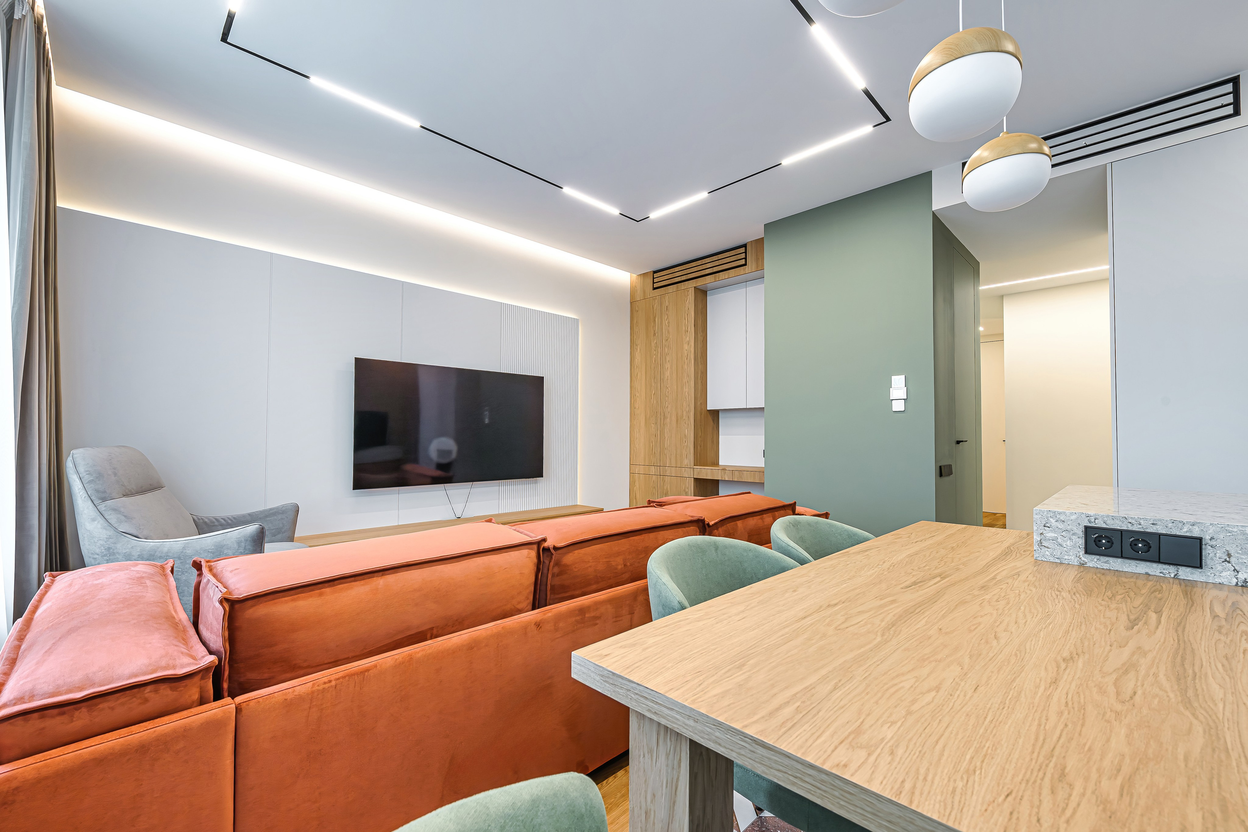 Интерьерная фотосъёмка современного ремонта. Интерьерный & Репортажный фотограф Озеров Денис, г. Москва