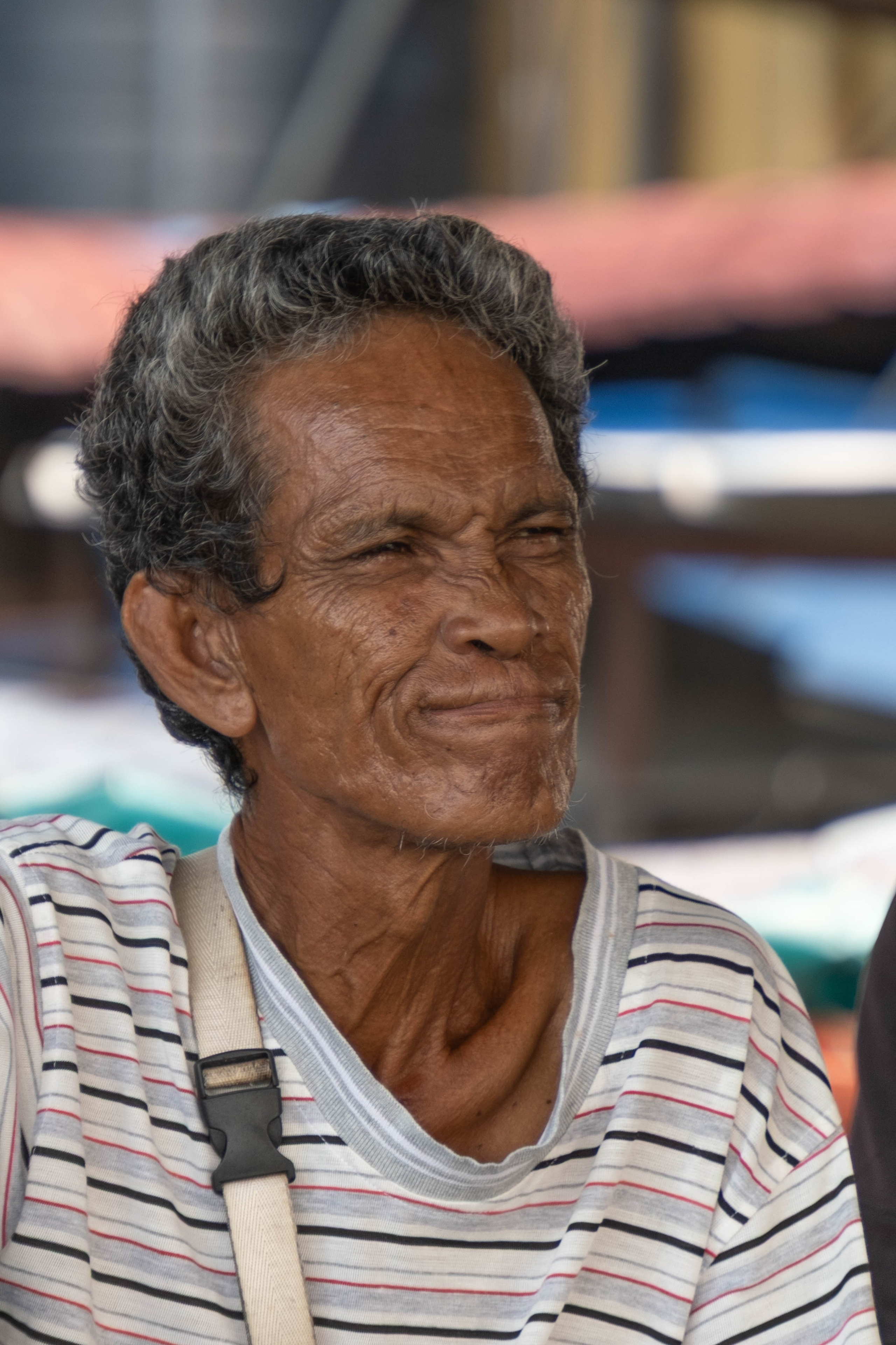 Остров Борнео, город Семпорна. Причал и рынок. Фотографии из путешествий