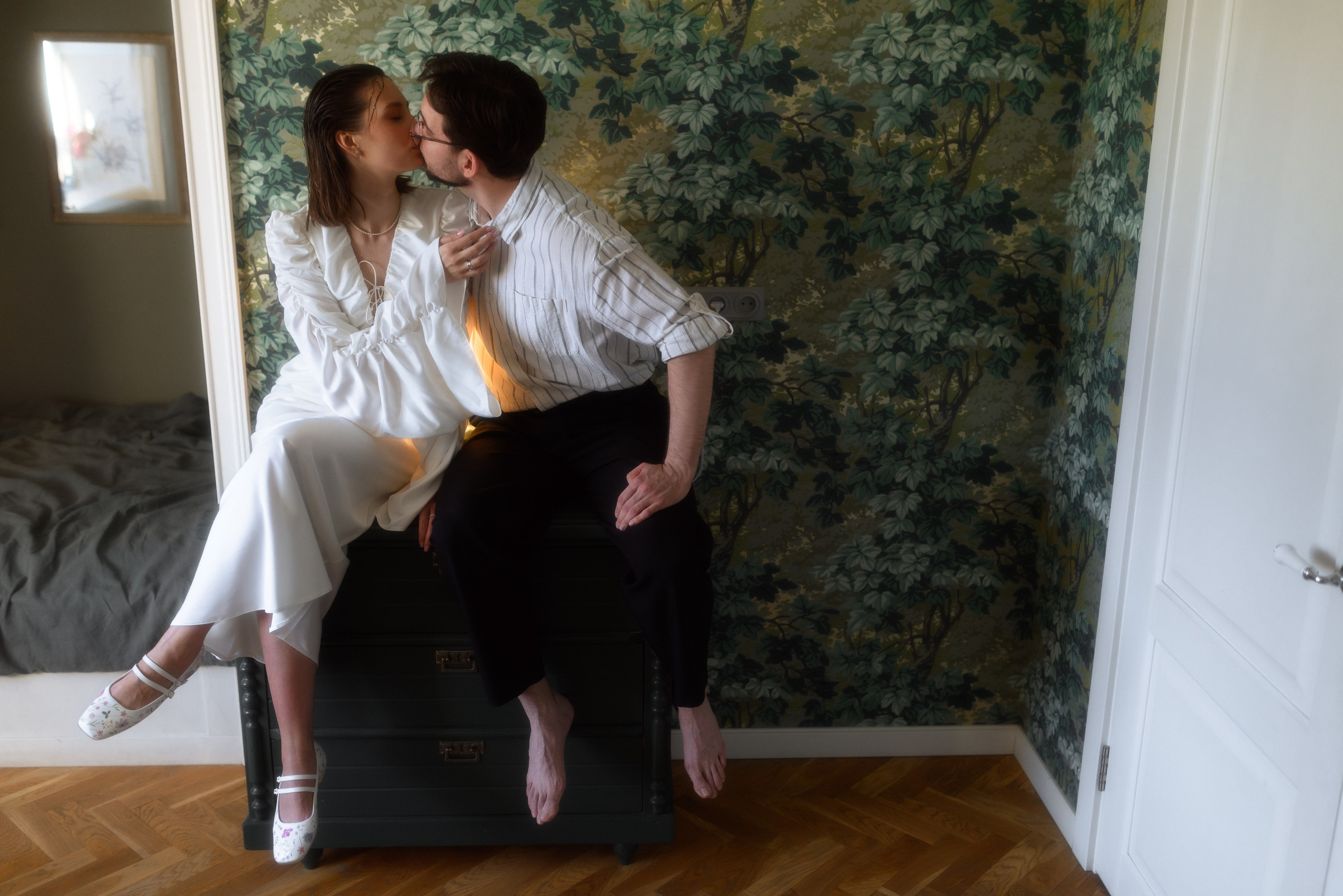 Сборы Вероники и Фаиля. Свадебный фотограф Анастасия Бударина