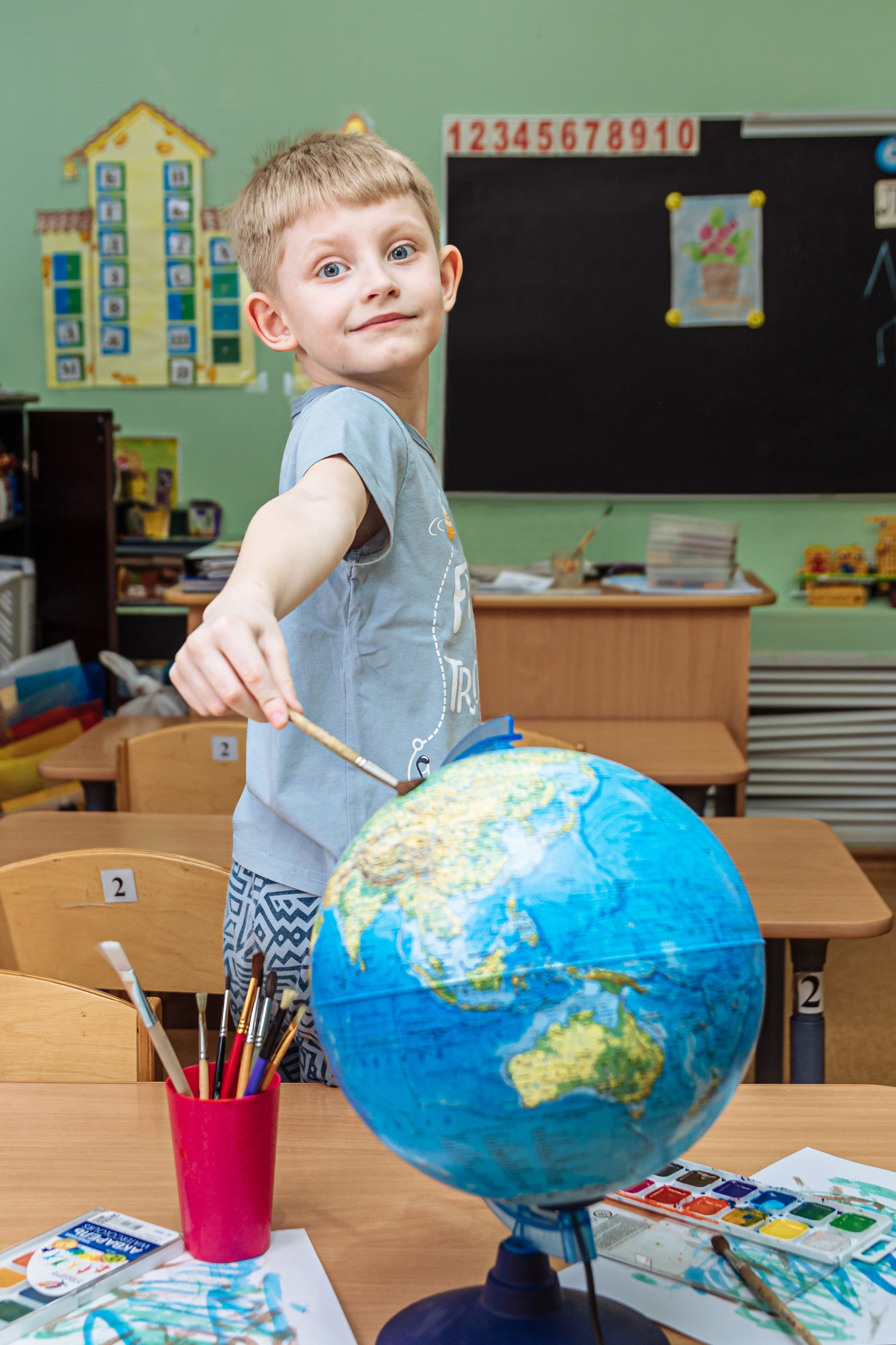 Репортаж в детском саду. GagarinProArt